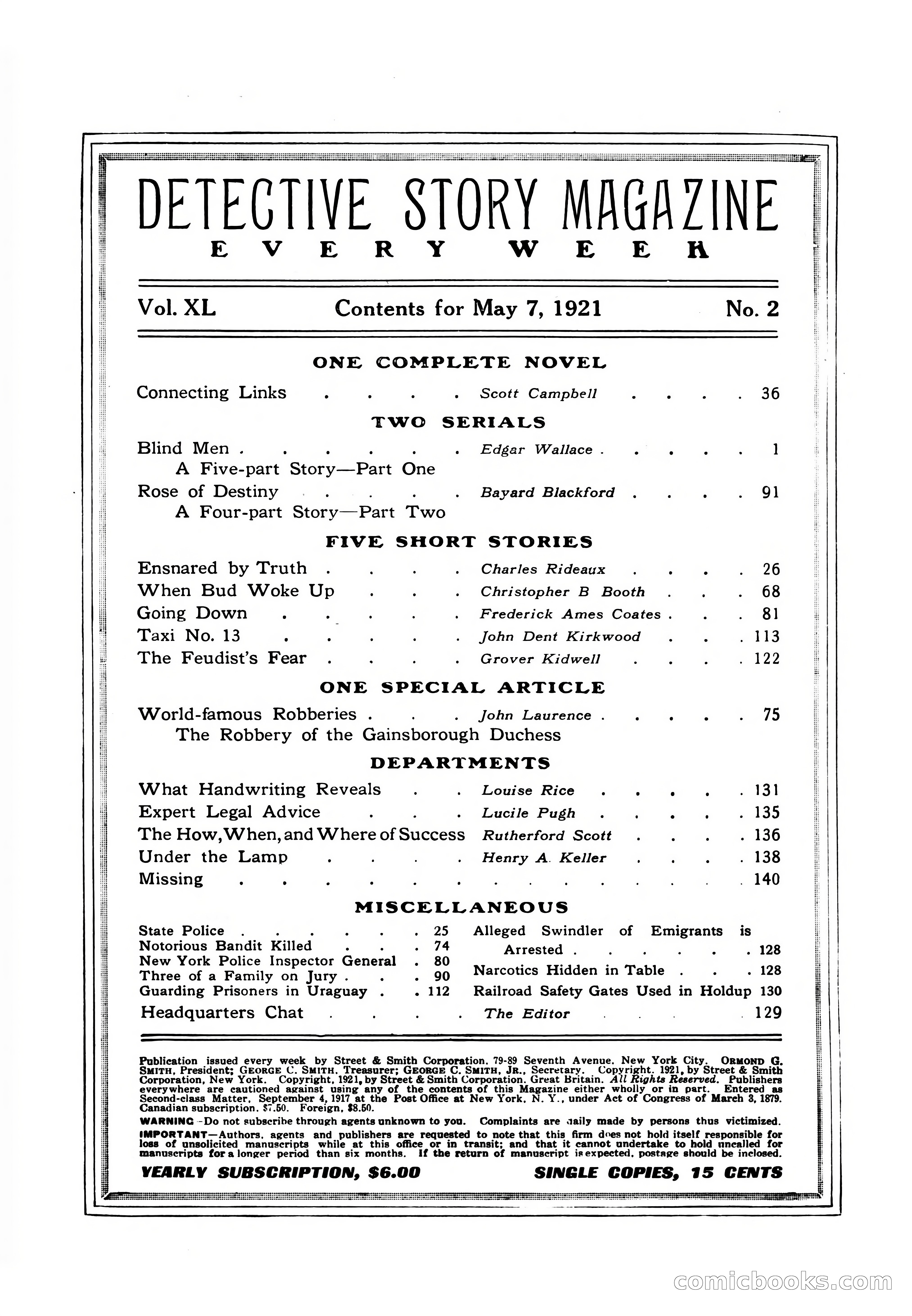 Detective Story Magazine — page 4 of 165