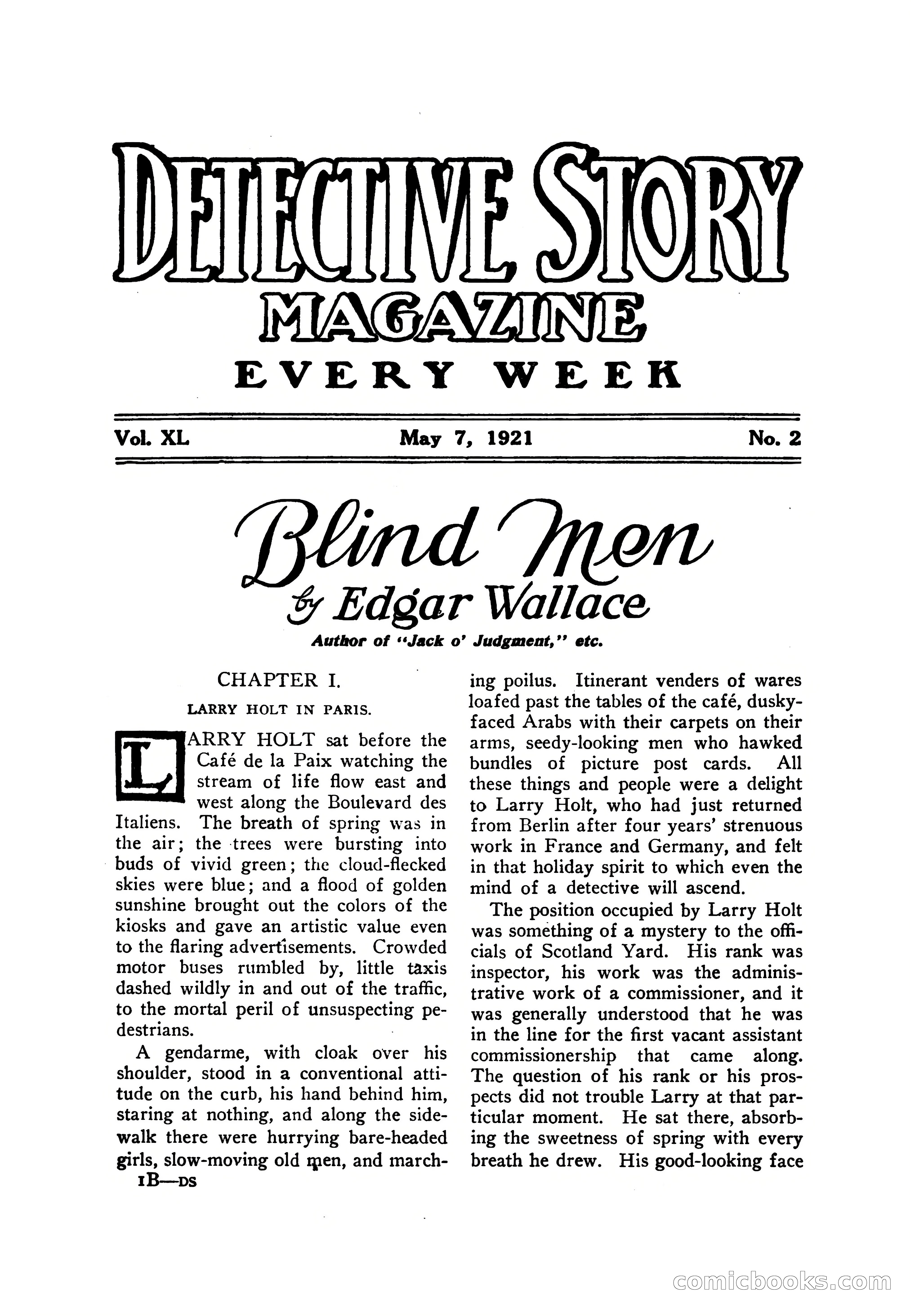 Detective Story Magazine — page 11 of 165