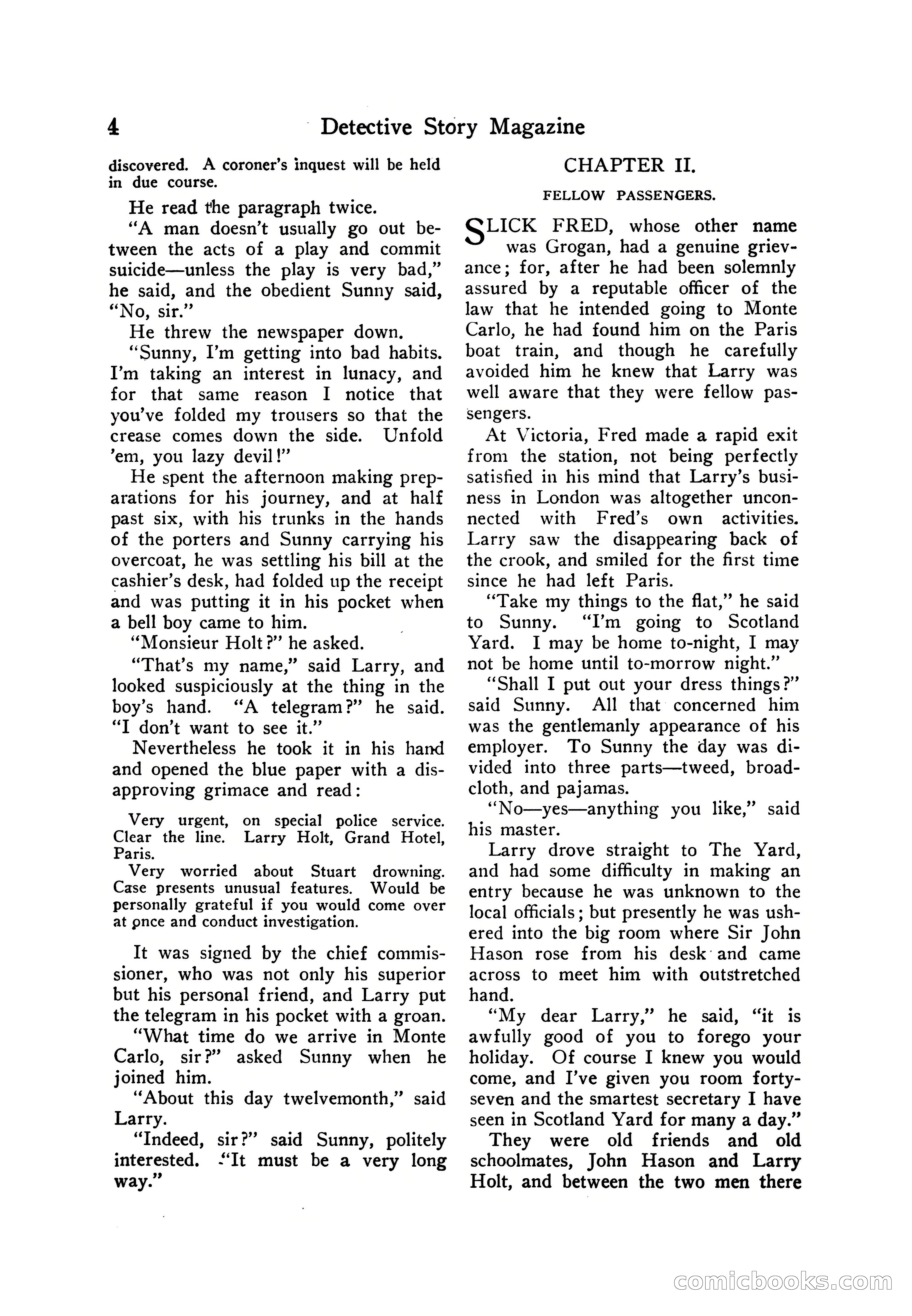 Detective Story Magazine — page 14 of 165