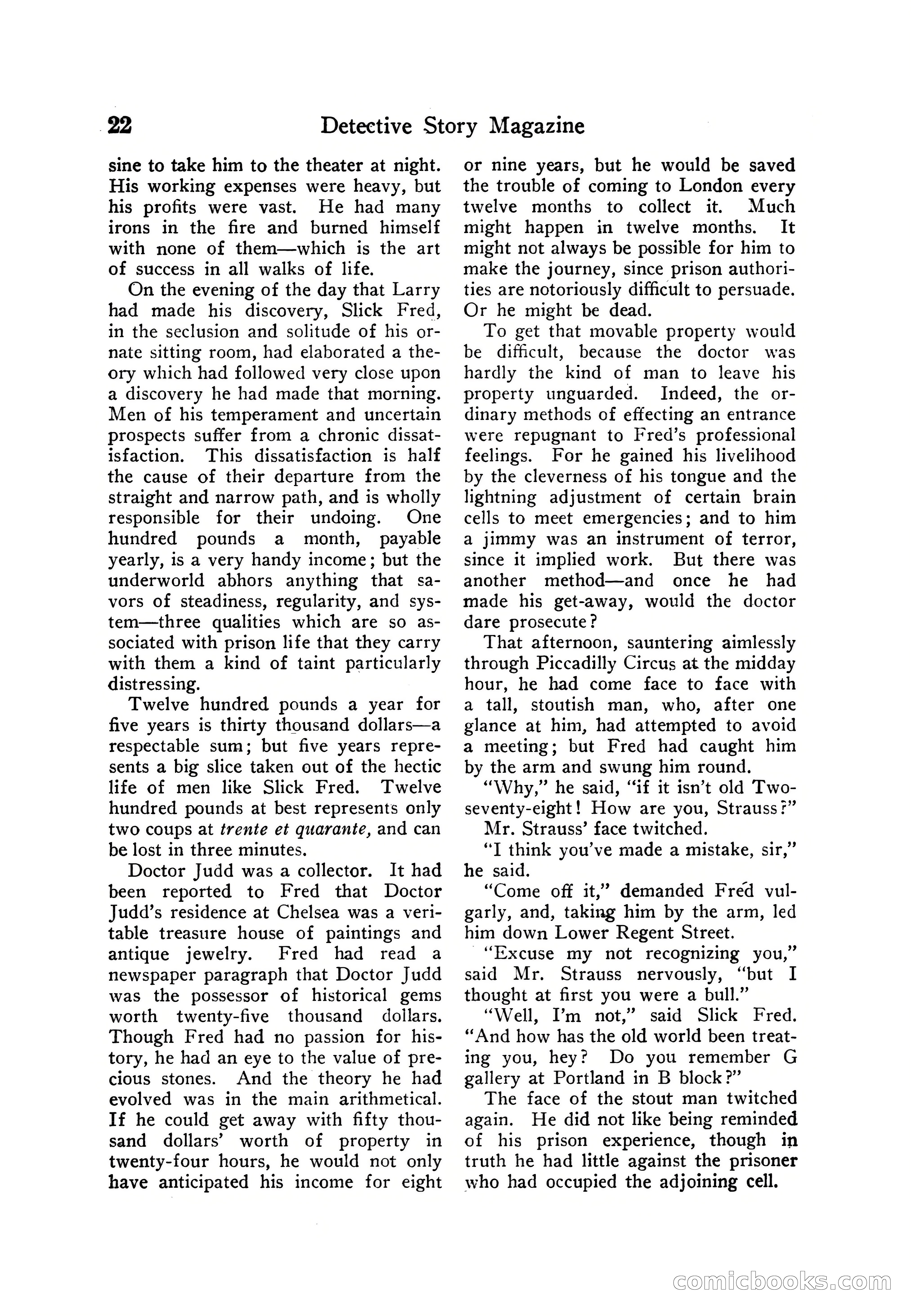 Detective Story Magazine — page 32 of 165