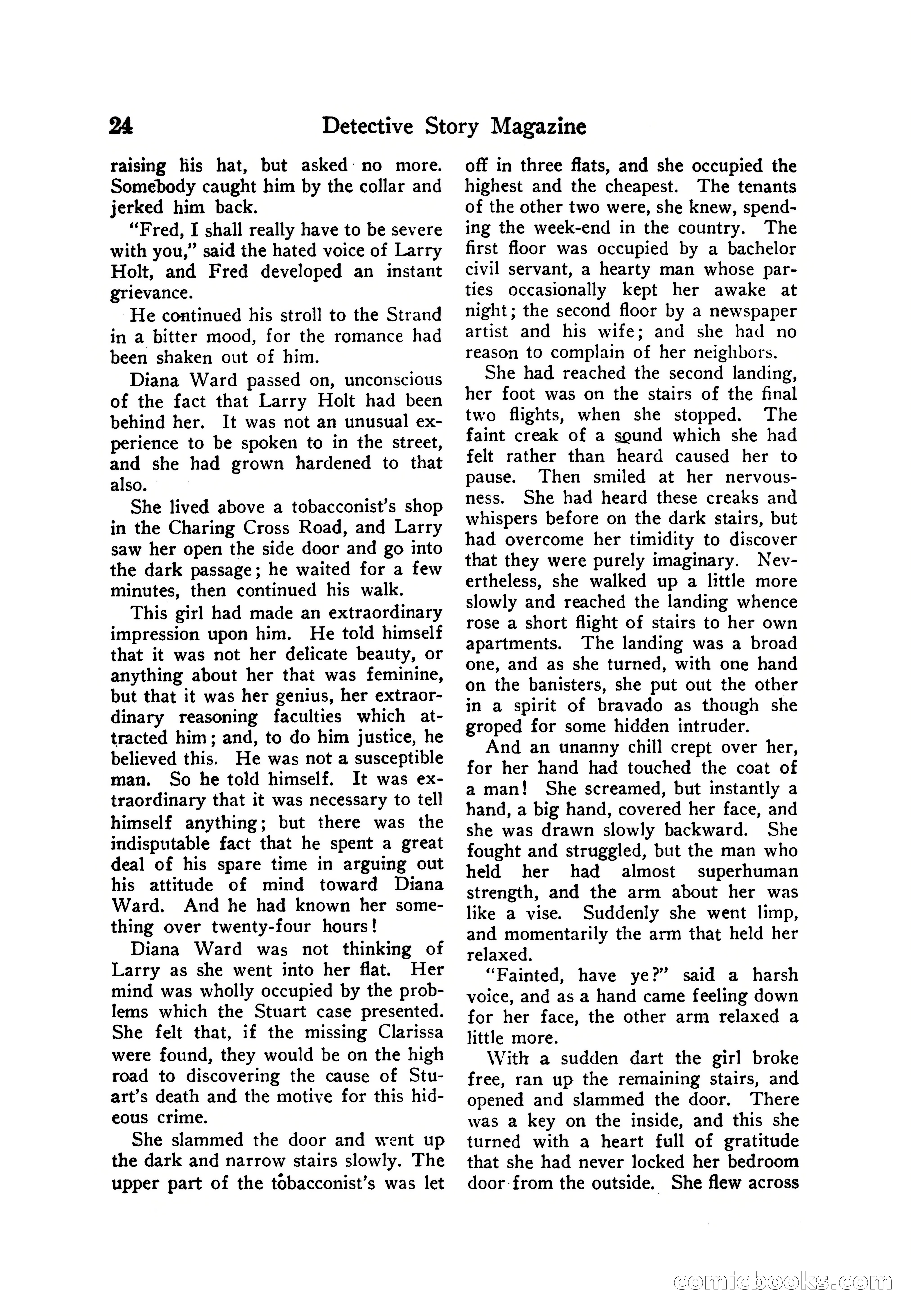 Detective Story Magazine — page 34 of 165