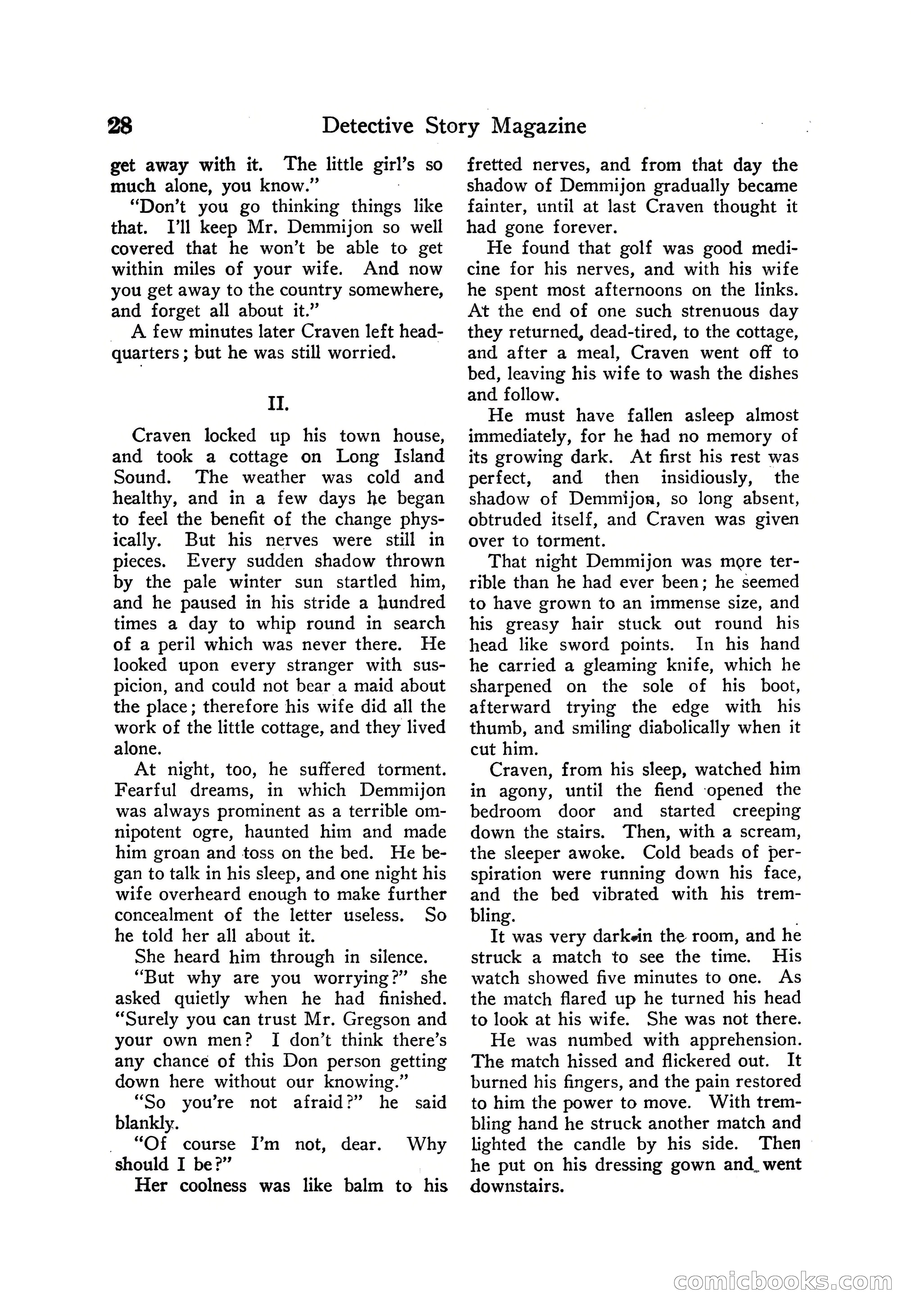Detective Story Magazine — page 38 of 165