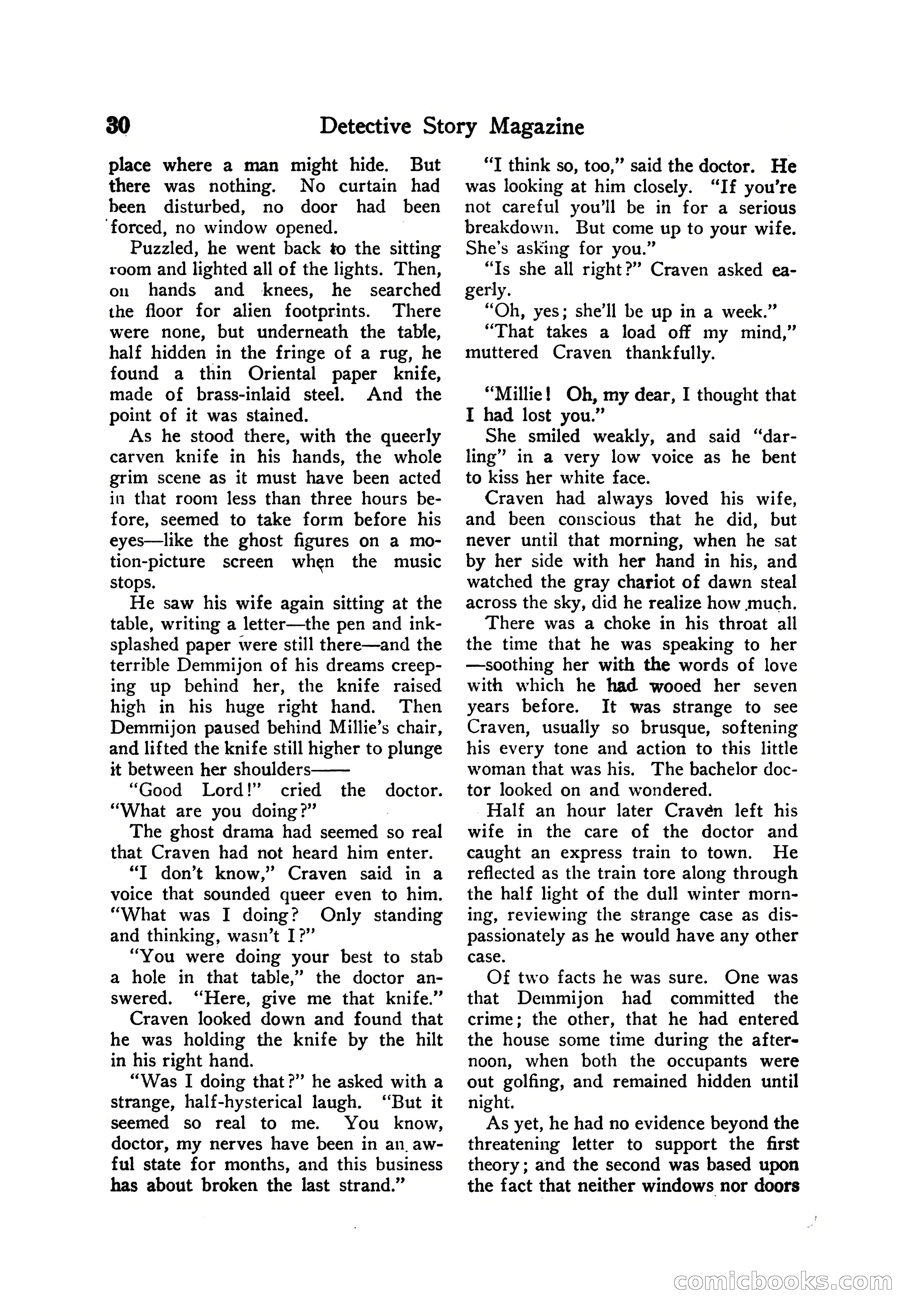 Detective Story Magazine — page 40 of 165