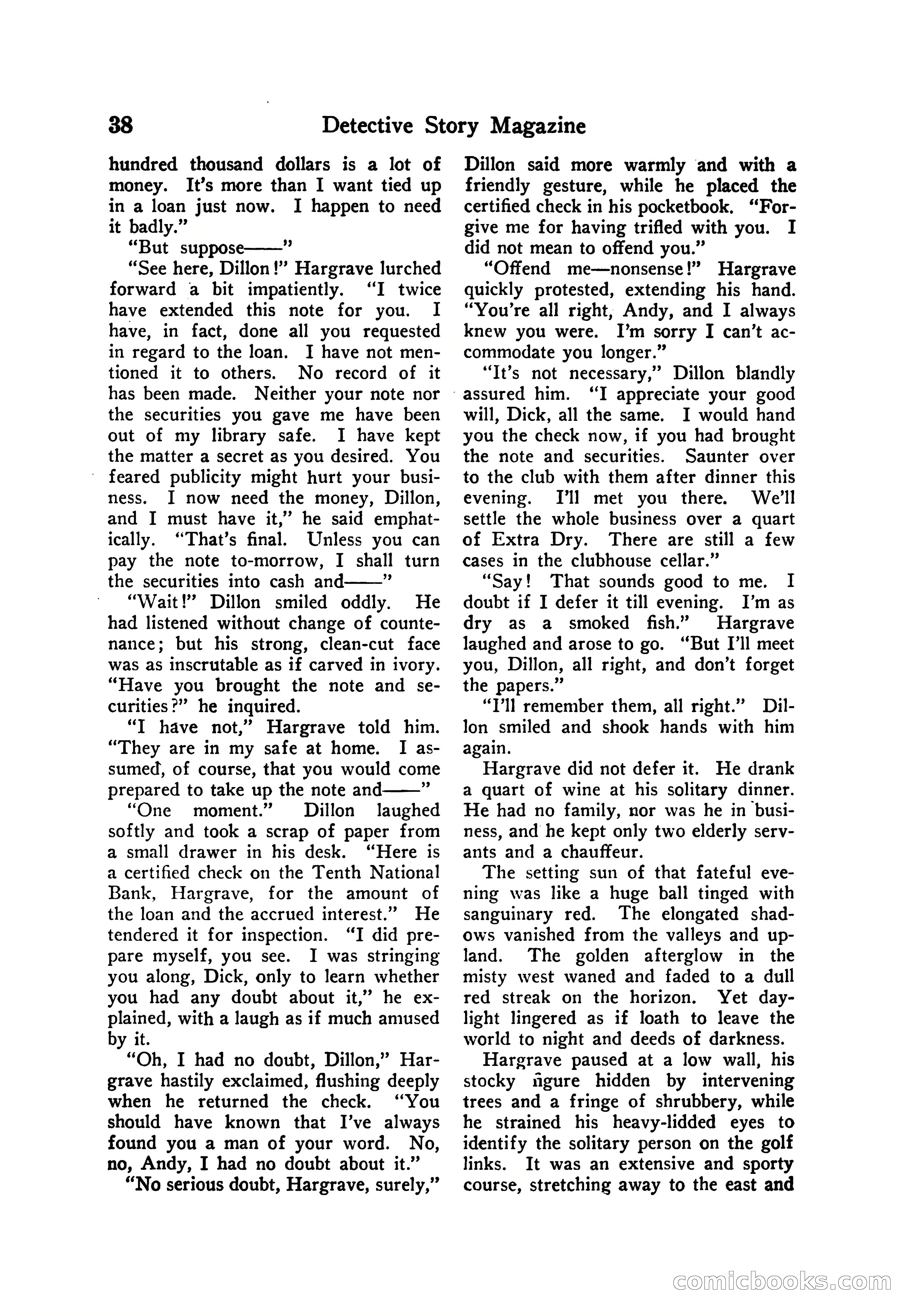 Detective Story Magazine — page 48 of 165
