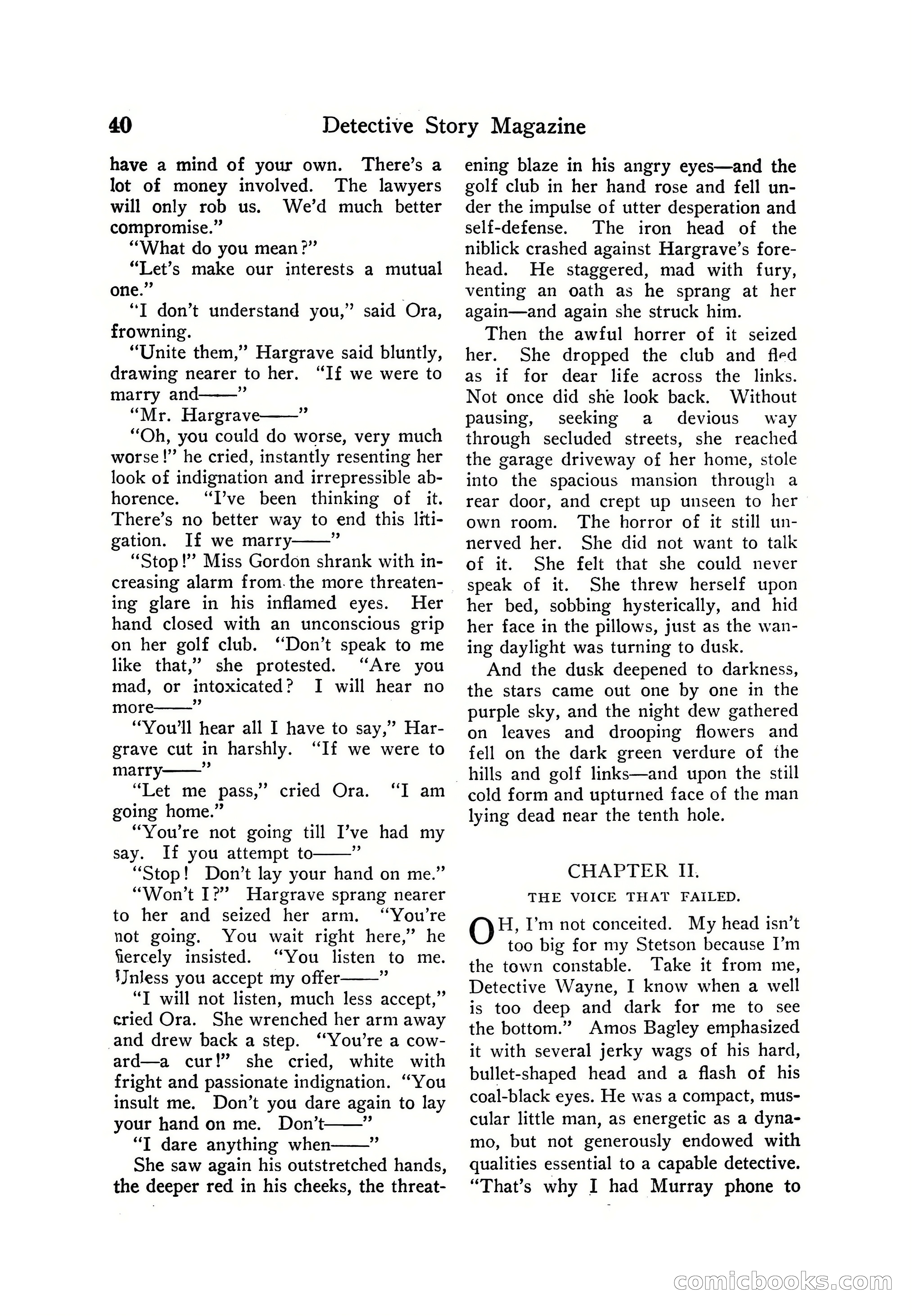 Detective Story Magazine — page 50 of 165