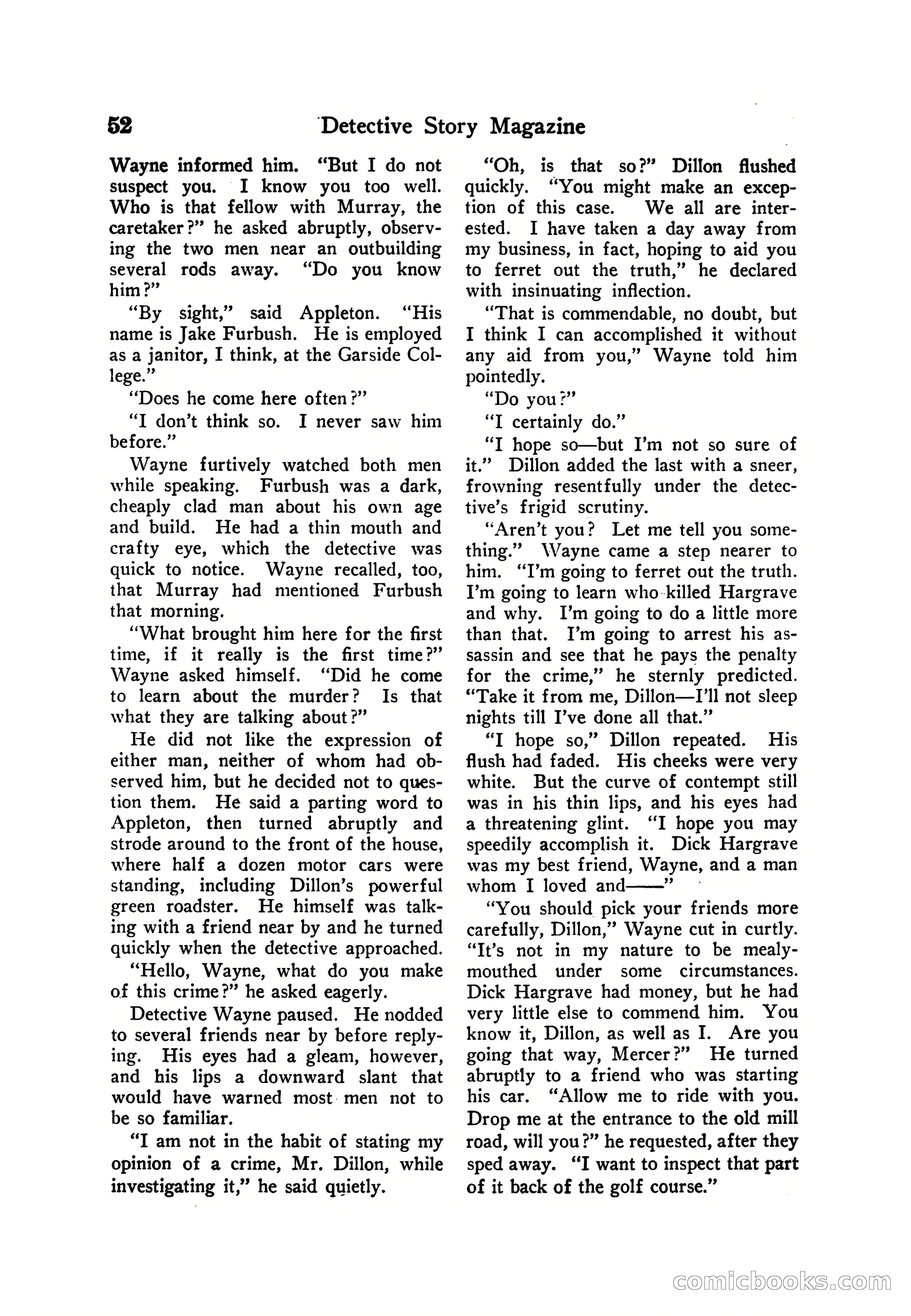 Detective Story Magazine — page 62 of 165