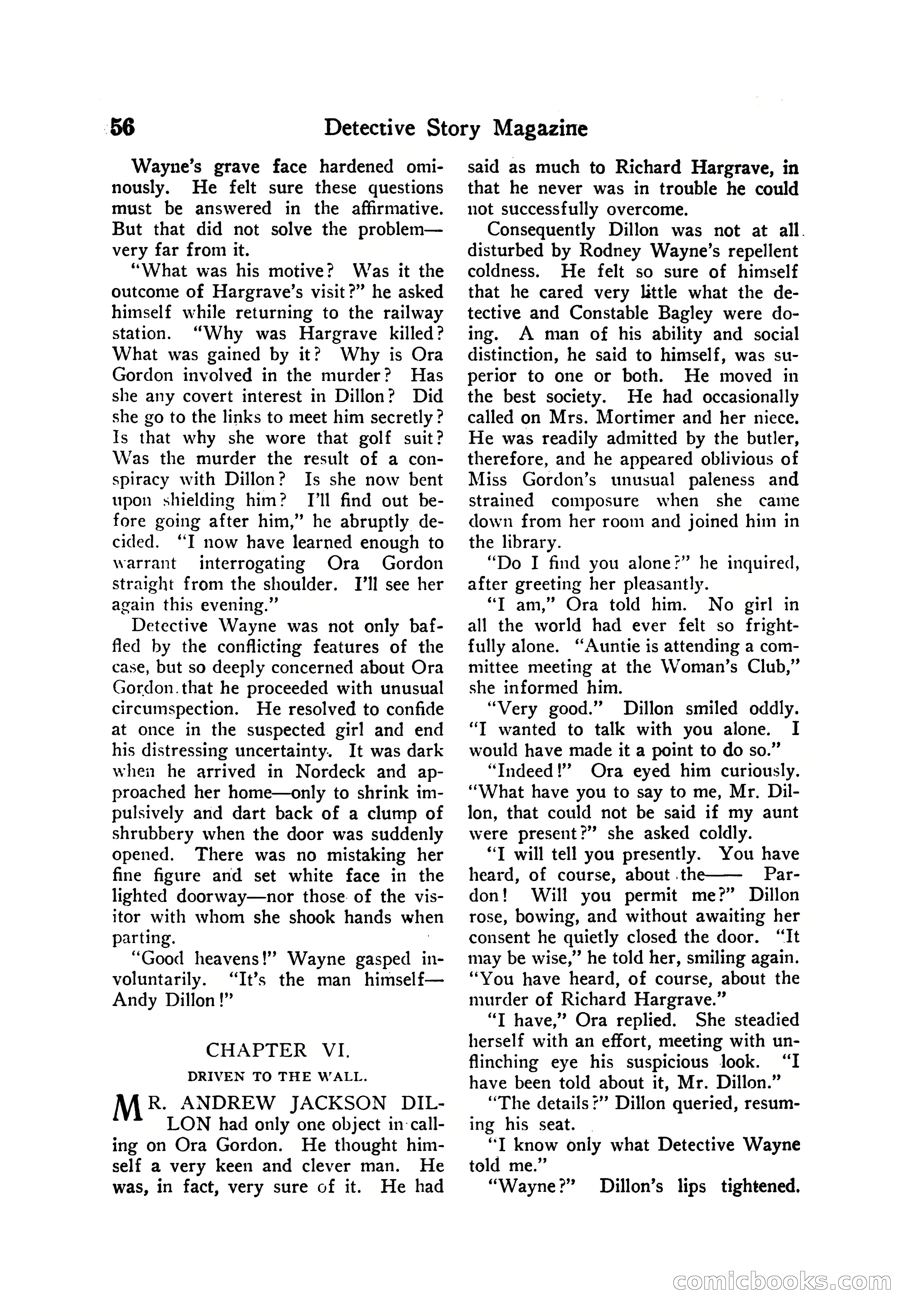 Detective Story Magazine — page 66 of 165
