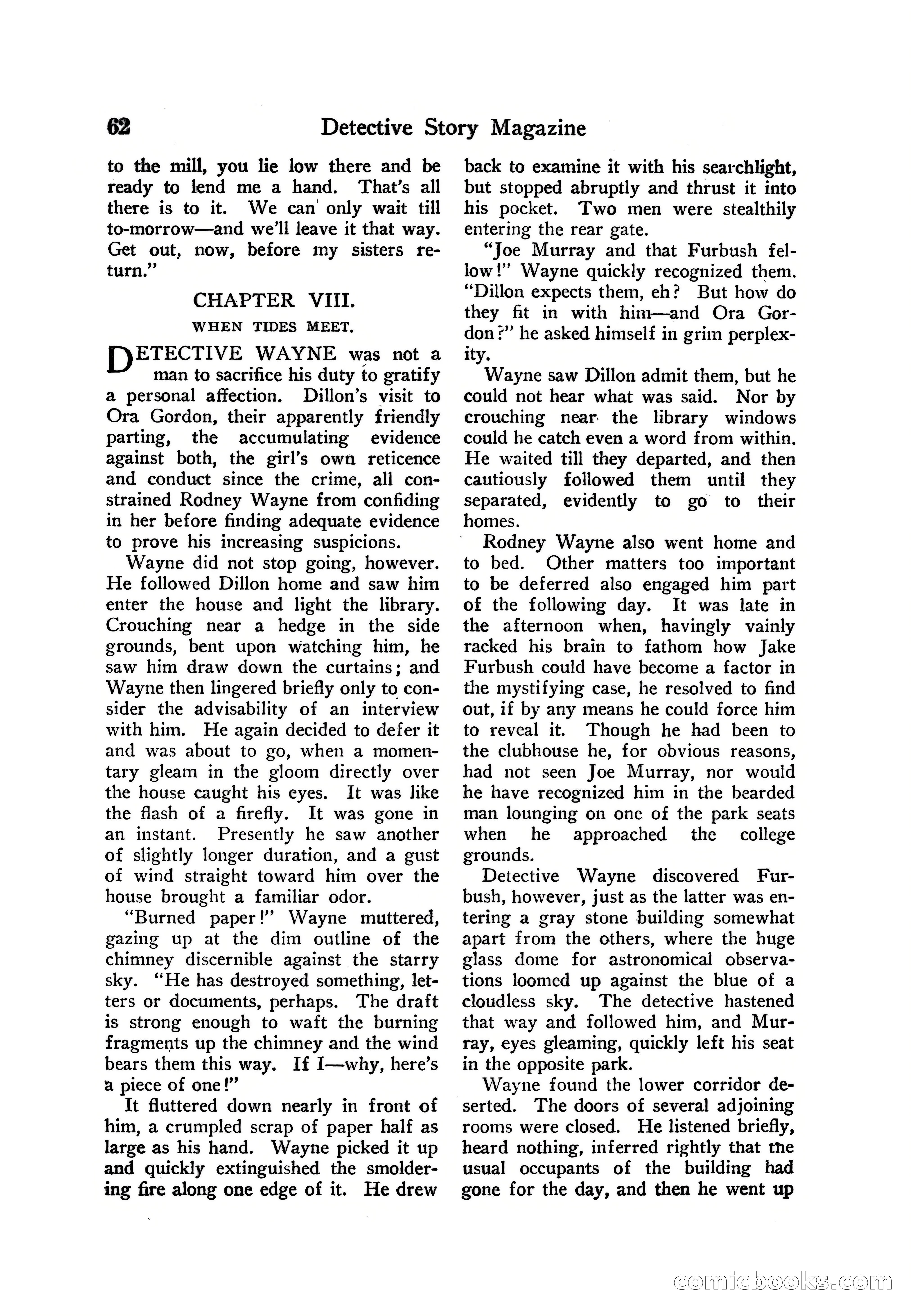 Detective Story Magazine — page 72 of 165