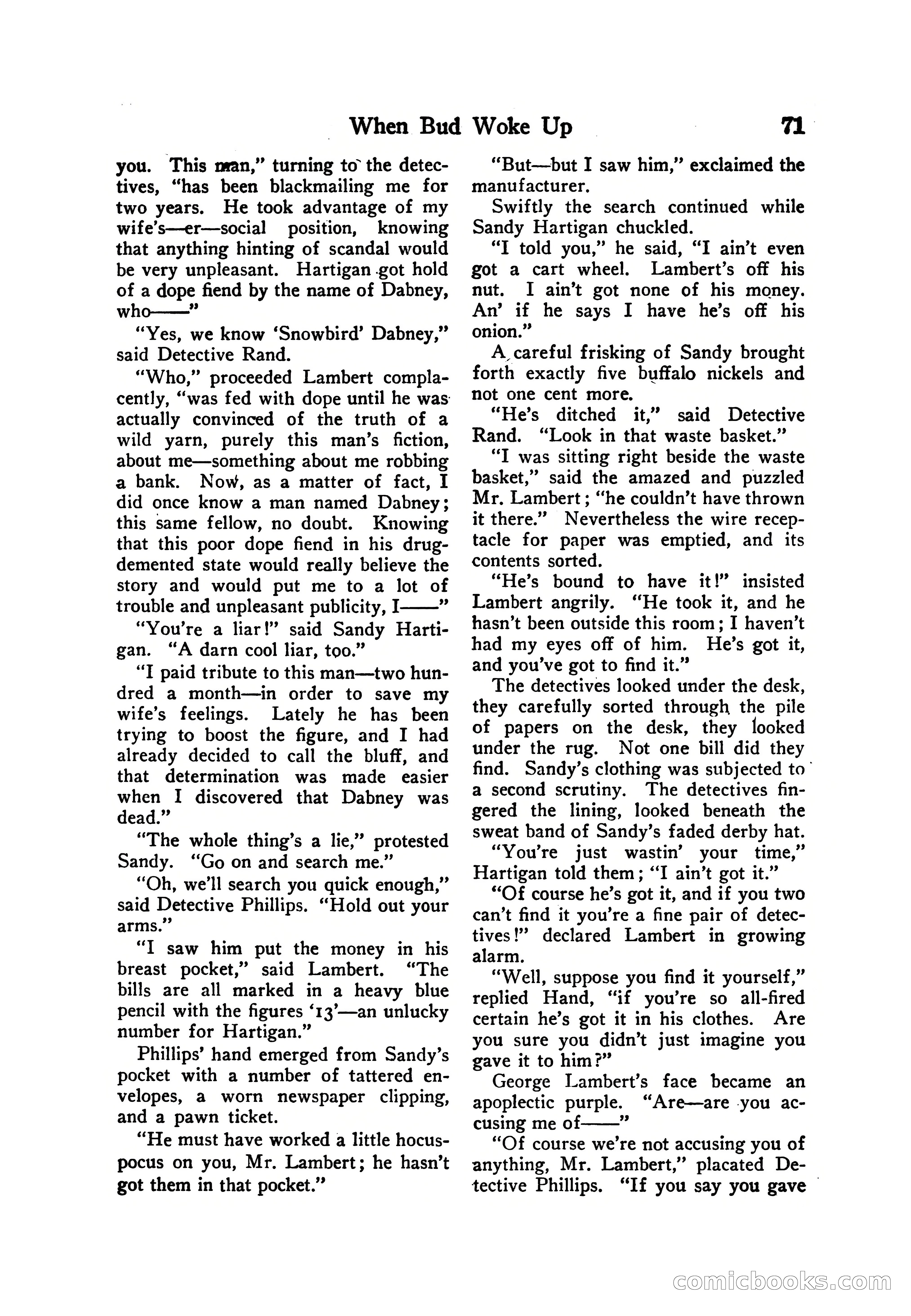 Detective Story Magazine — page 81 of 165
