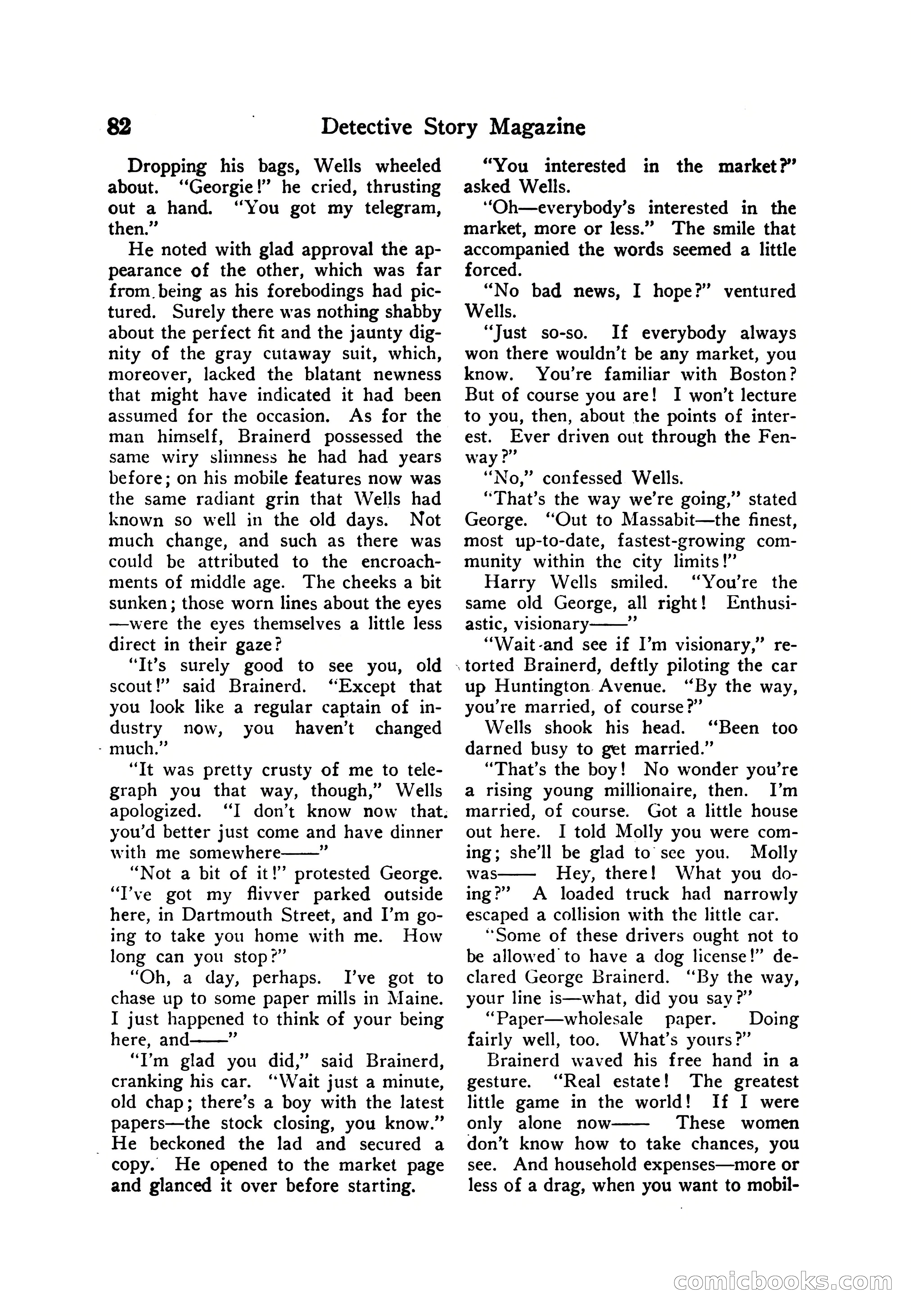 Detective Story Magazine — page 92 of 165