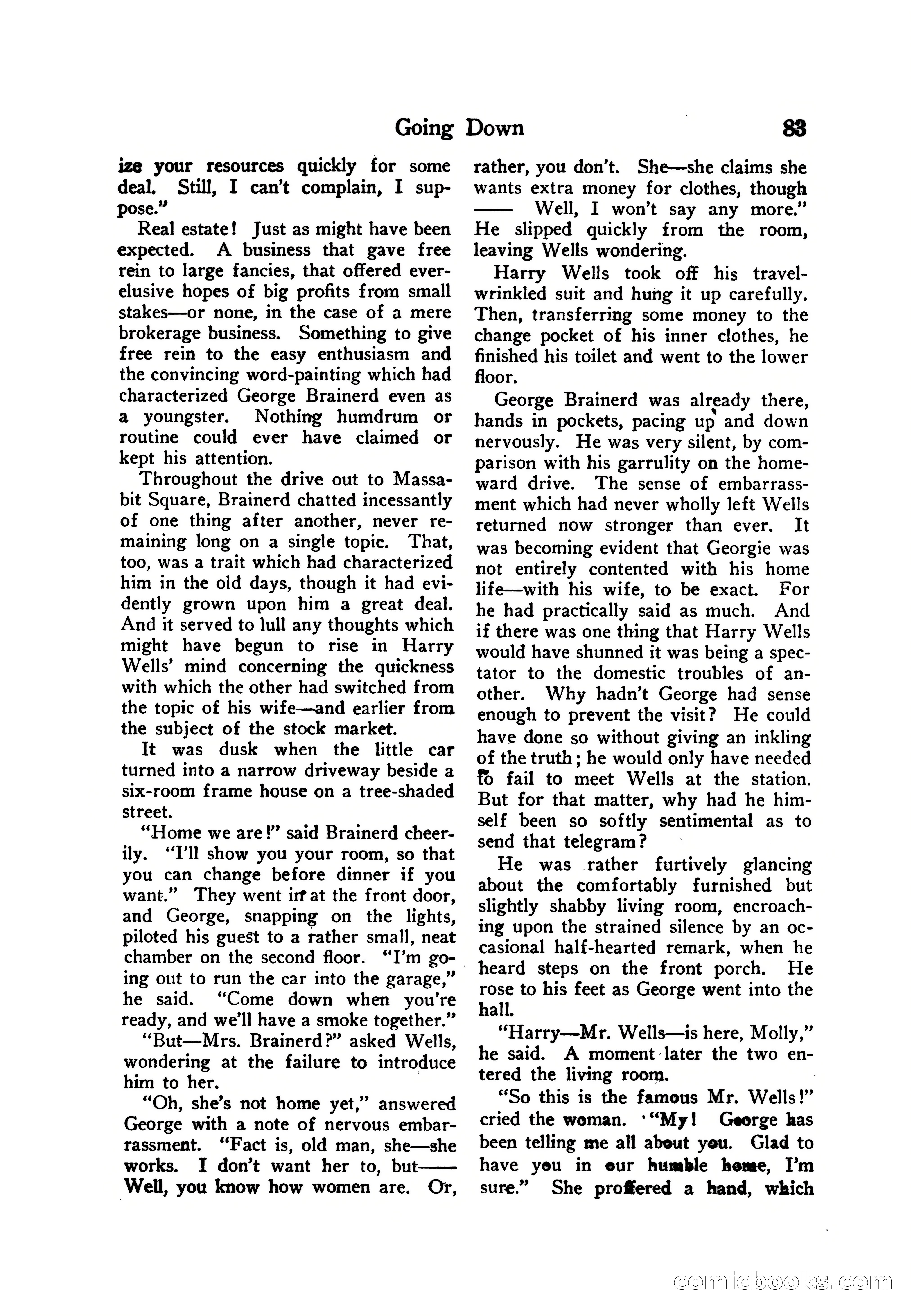 Detective Story Magazine — page 93 of 165