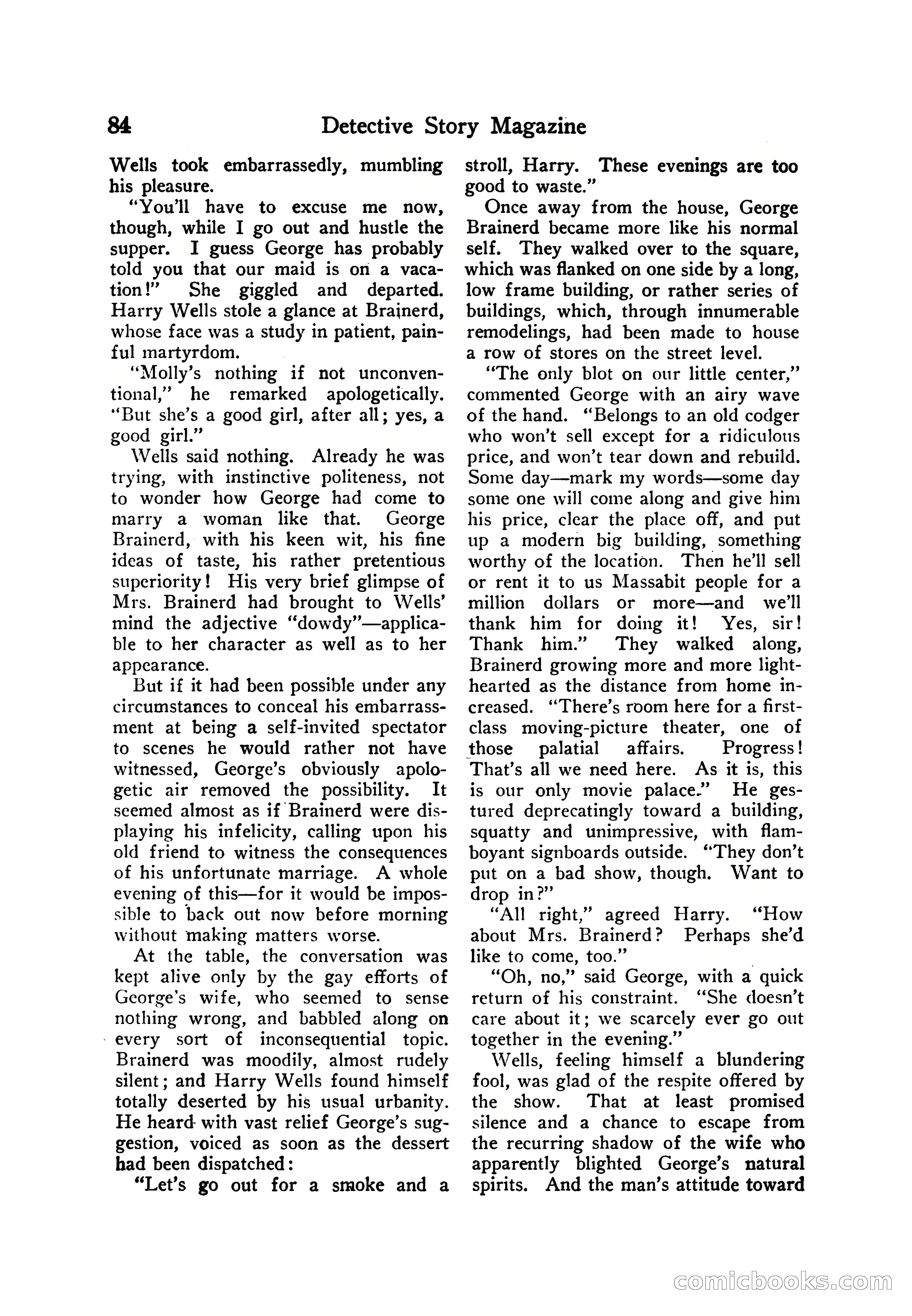 Detective Story Magazine — page 94 of 165