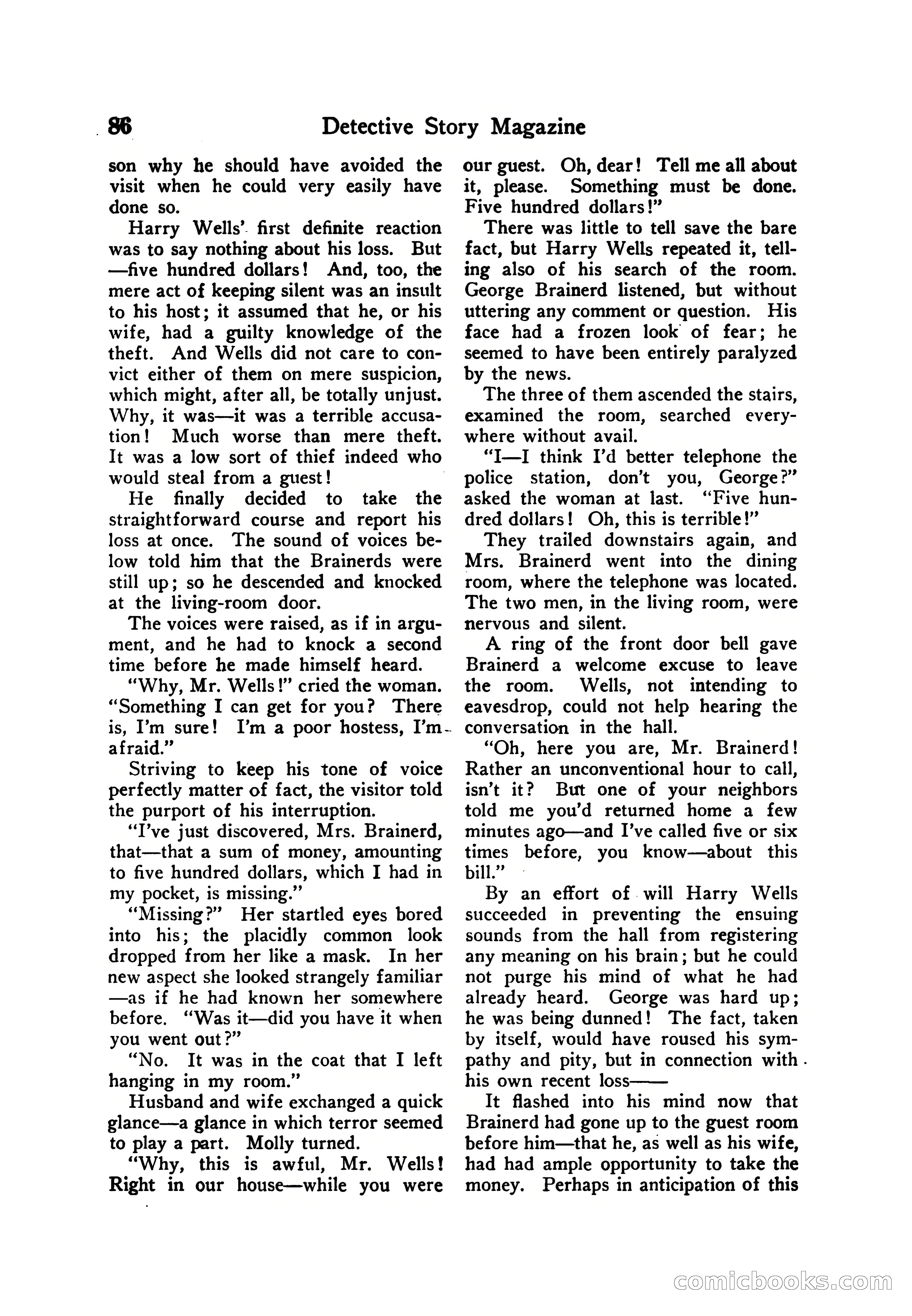Detective Story Magazine — page 96 of 165