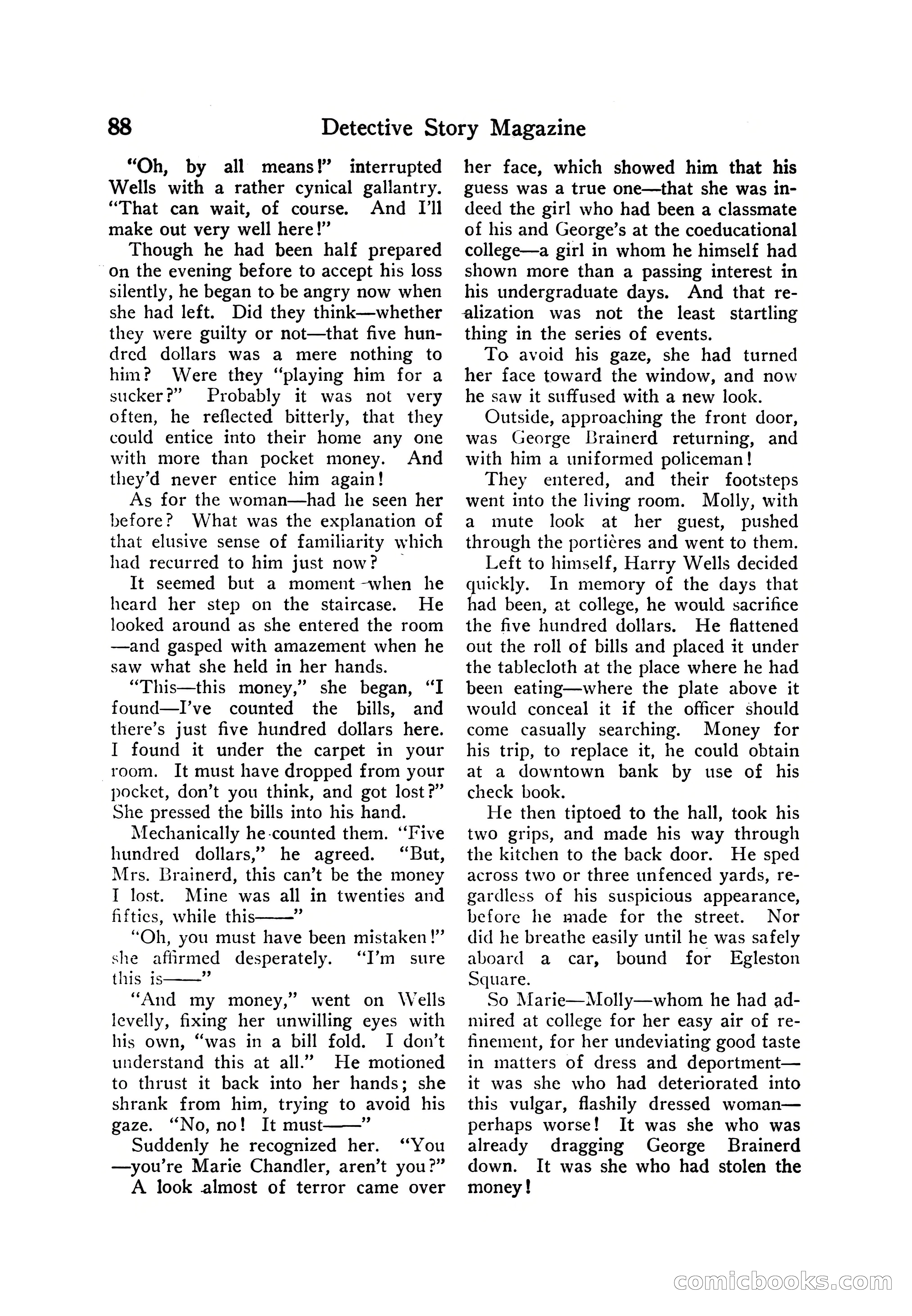 Detective Story Magazine — page 98 of 165