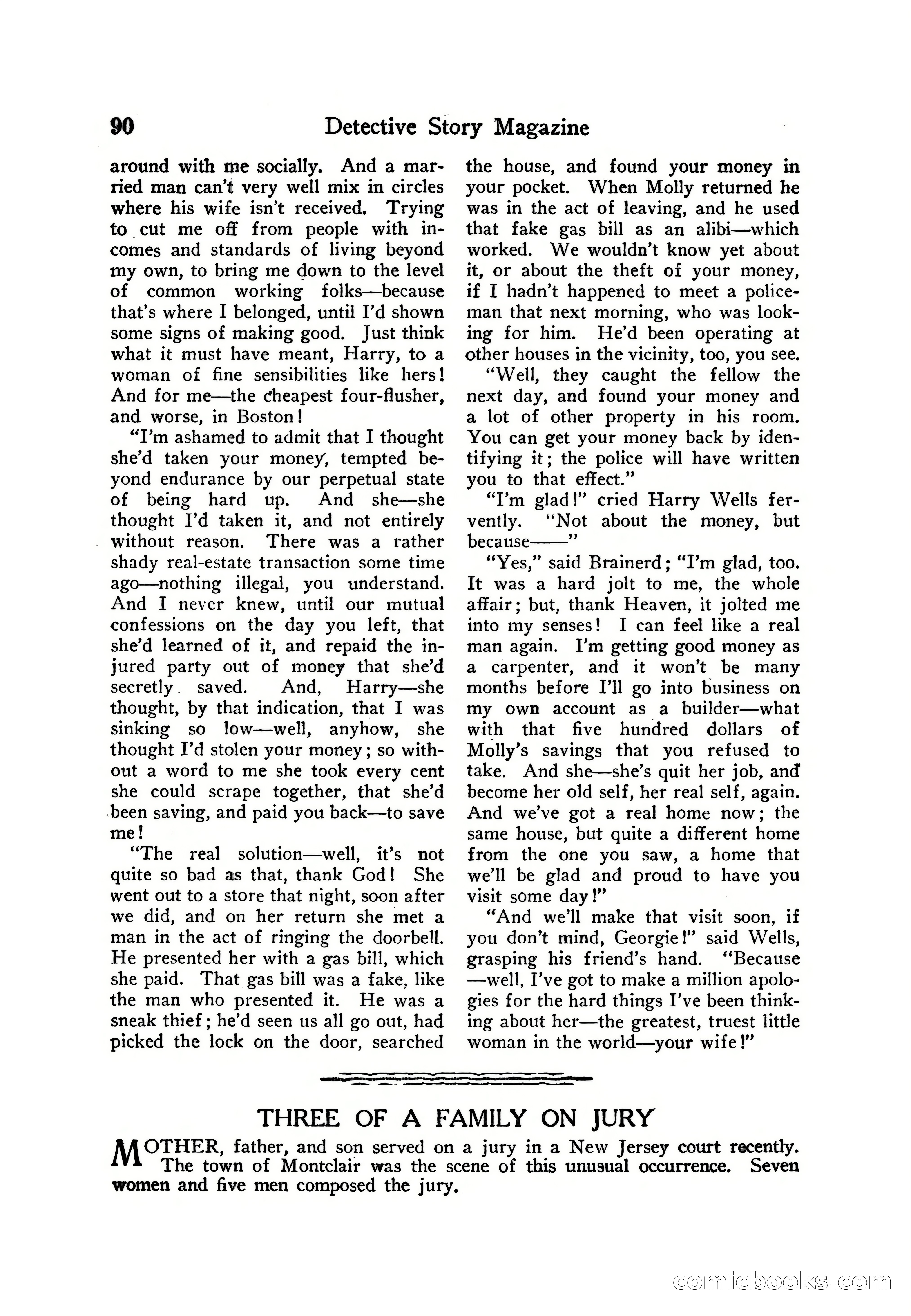 Detective Story Magazine — page 100 of 165