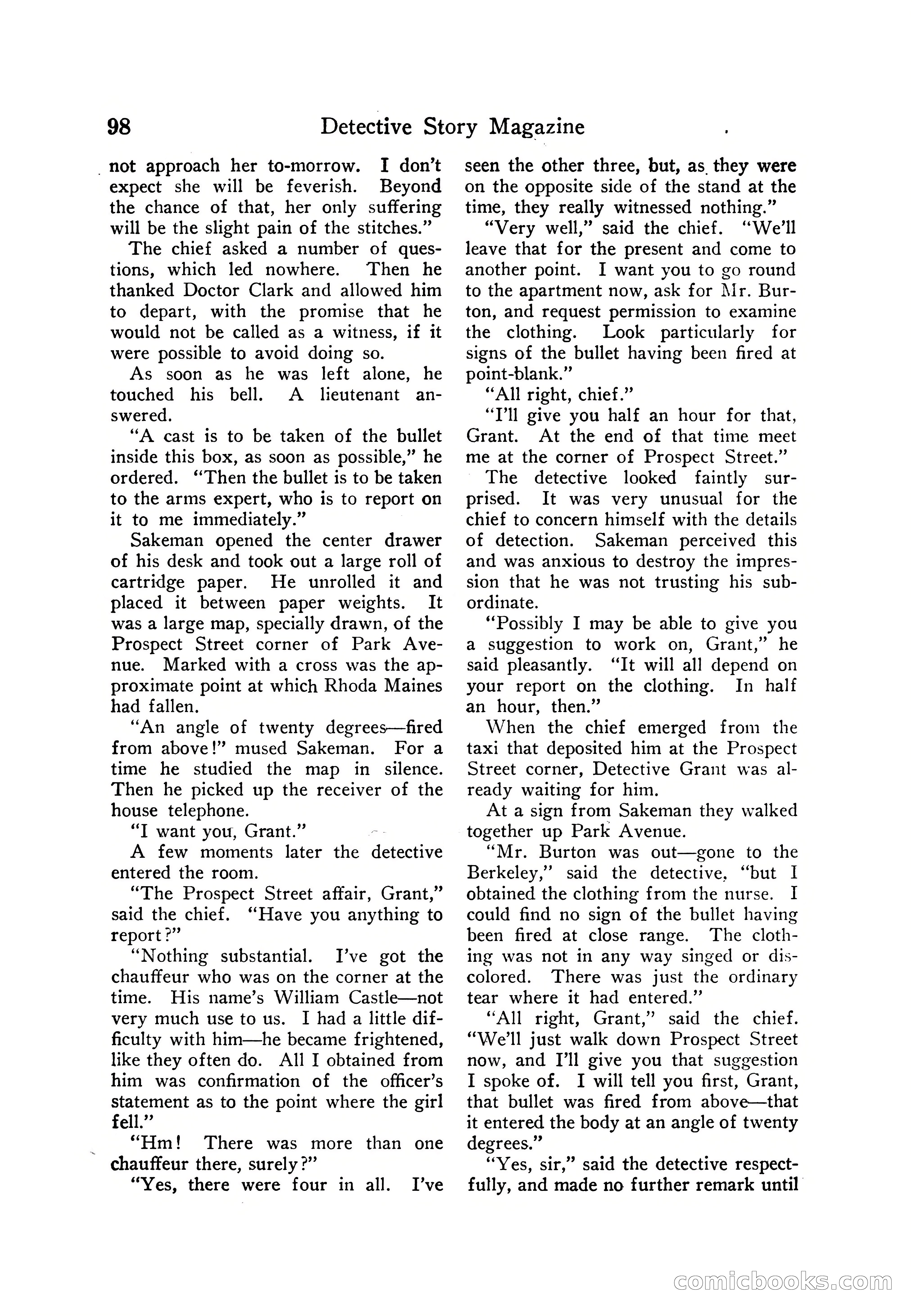 Detective Story Magazine — page 108 of 165