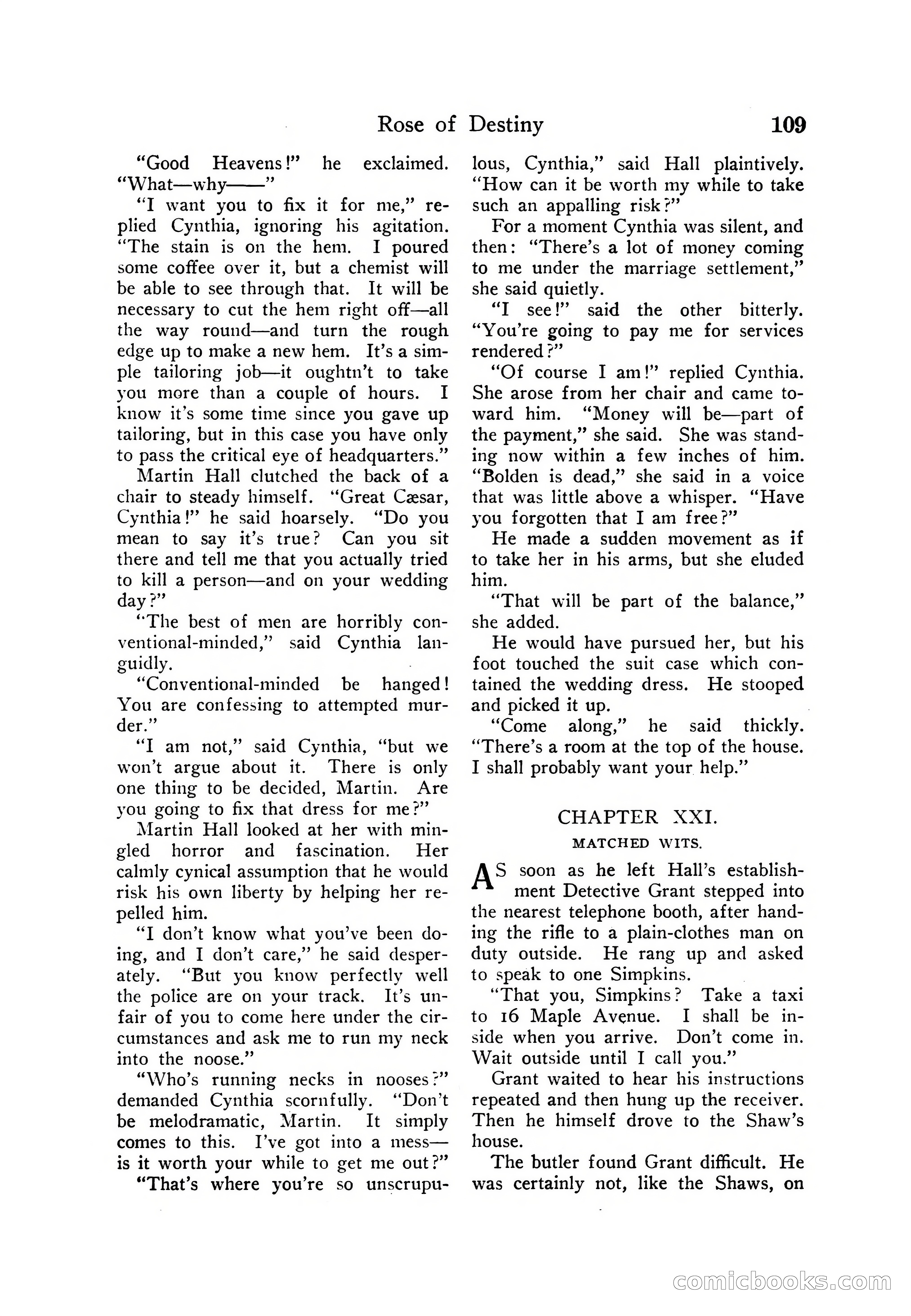 Detective Story Magazine — page 119 of 165