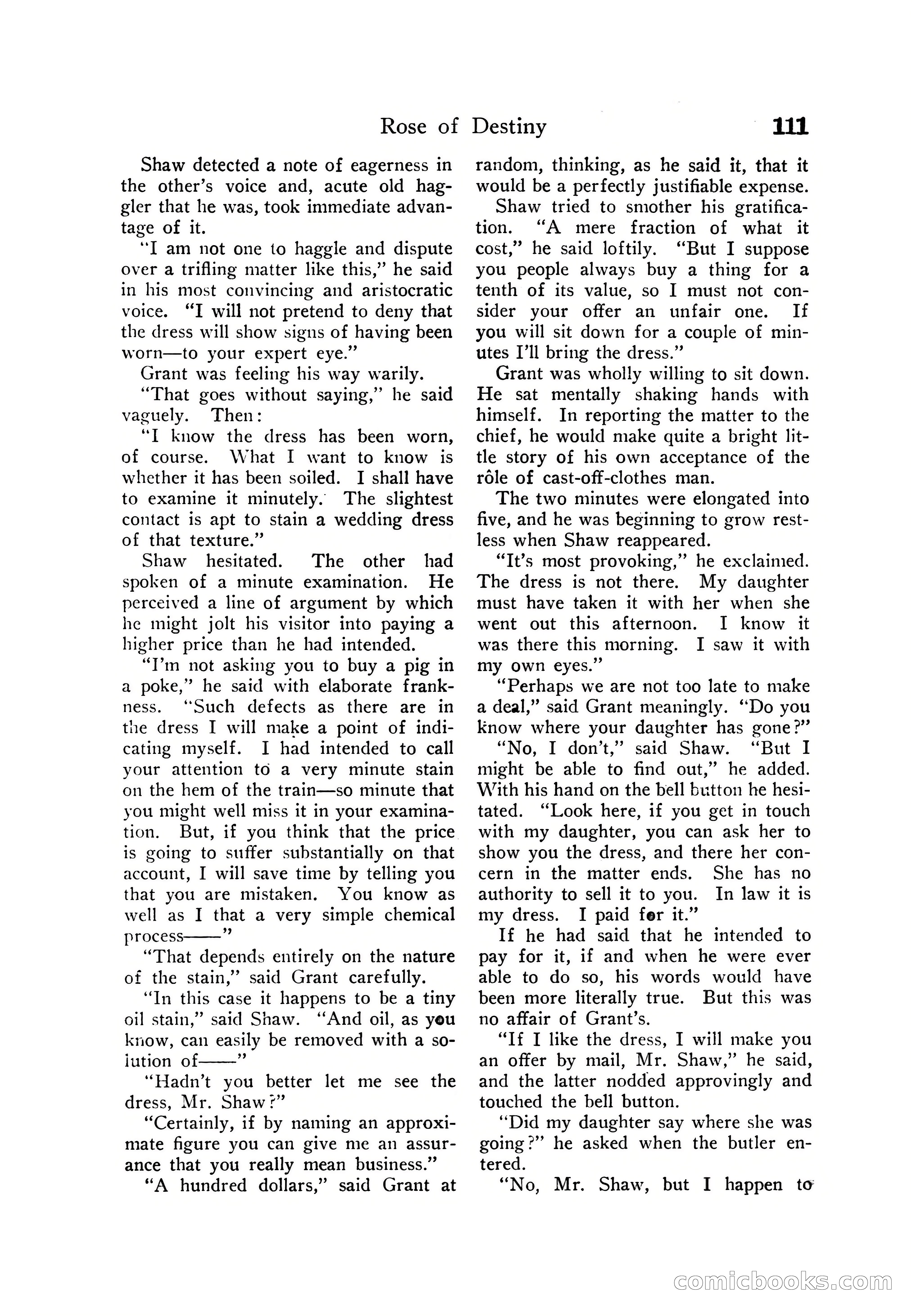 Detective Story Magazine — page 121 of 165