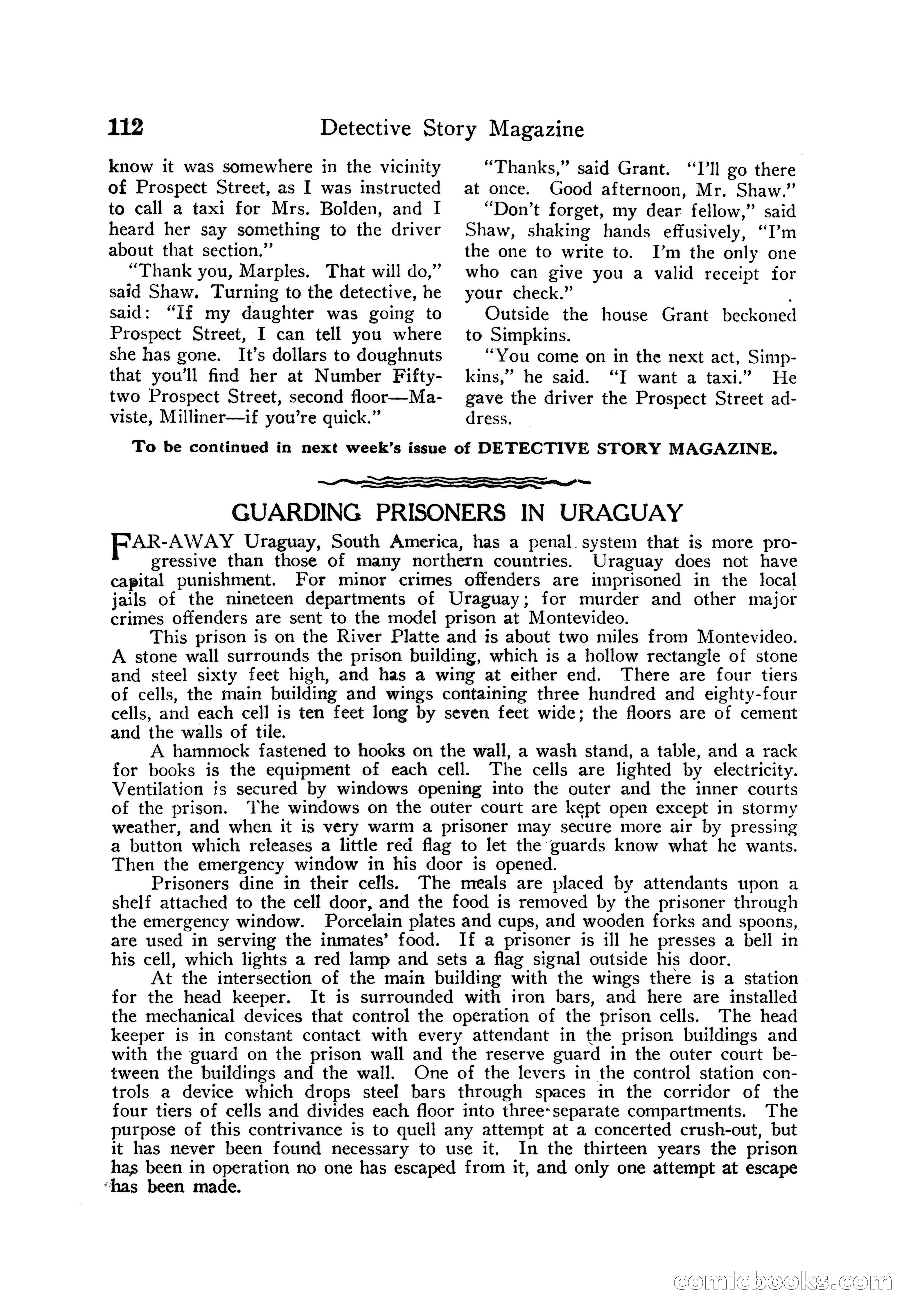 Detective Story Magazine — page 122 of 165
