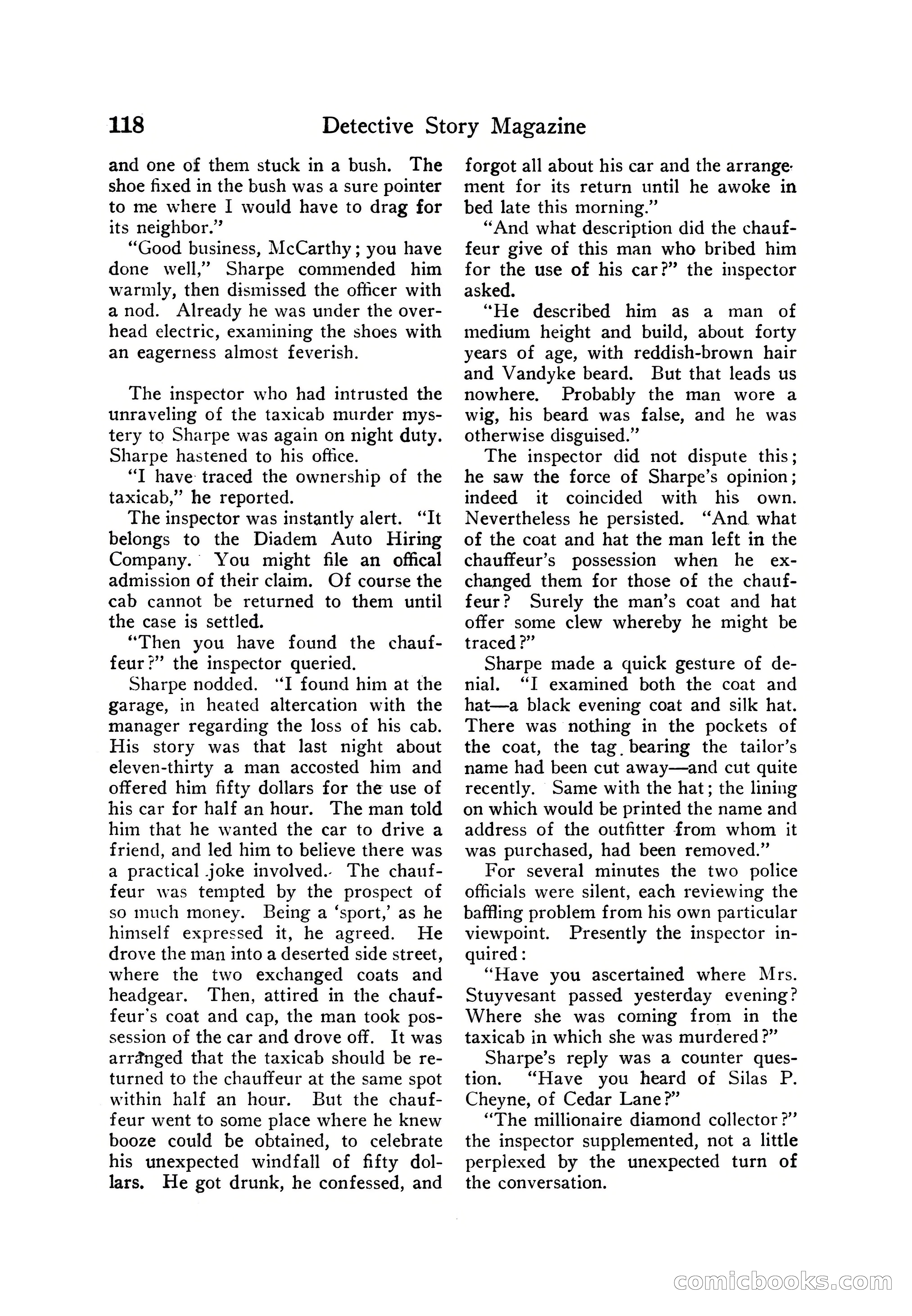 Detective Story Magazine — page 128 of 165