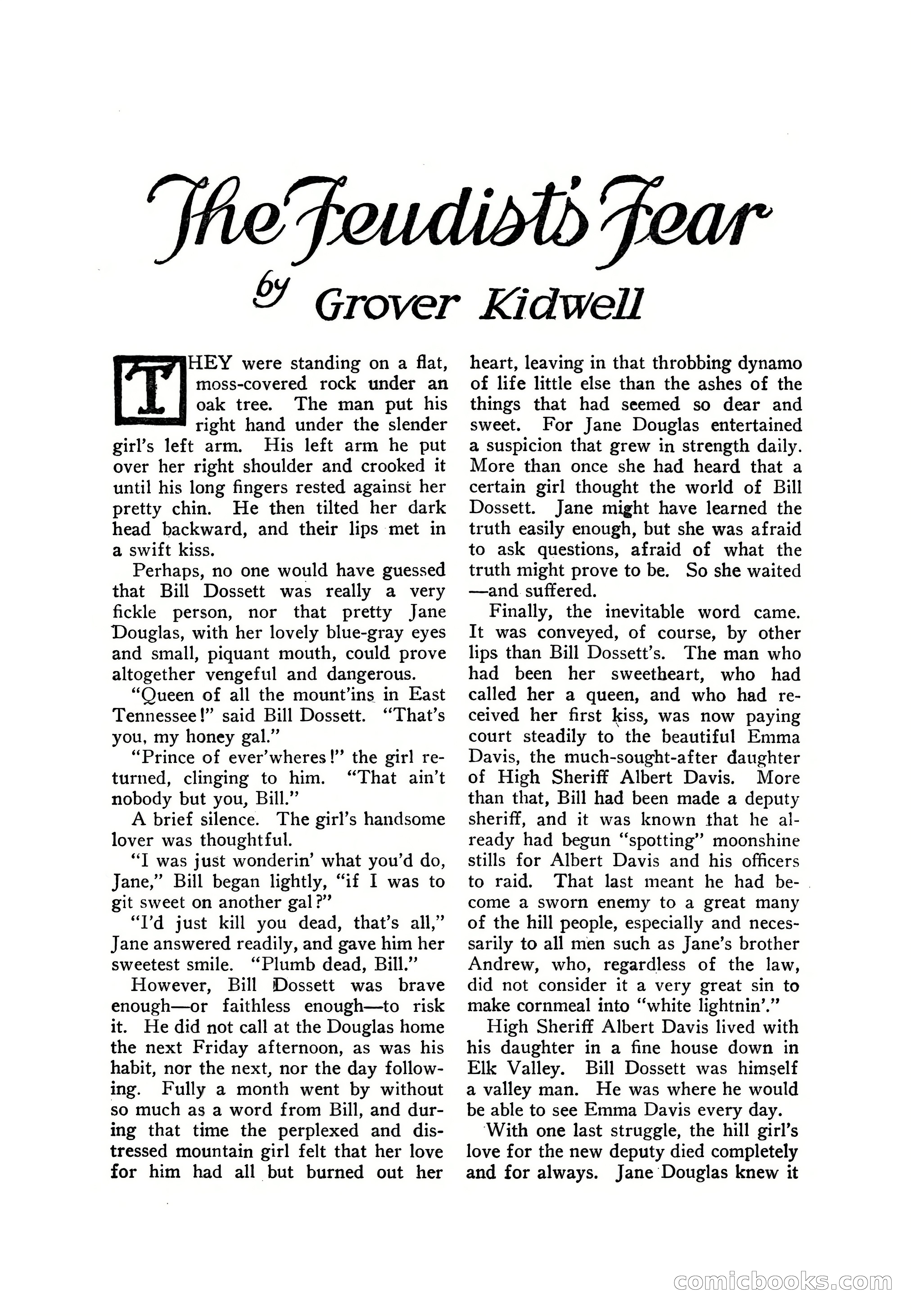 Detective Story Magazine — page 132 of 165