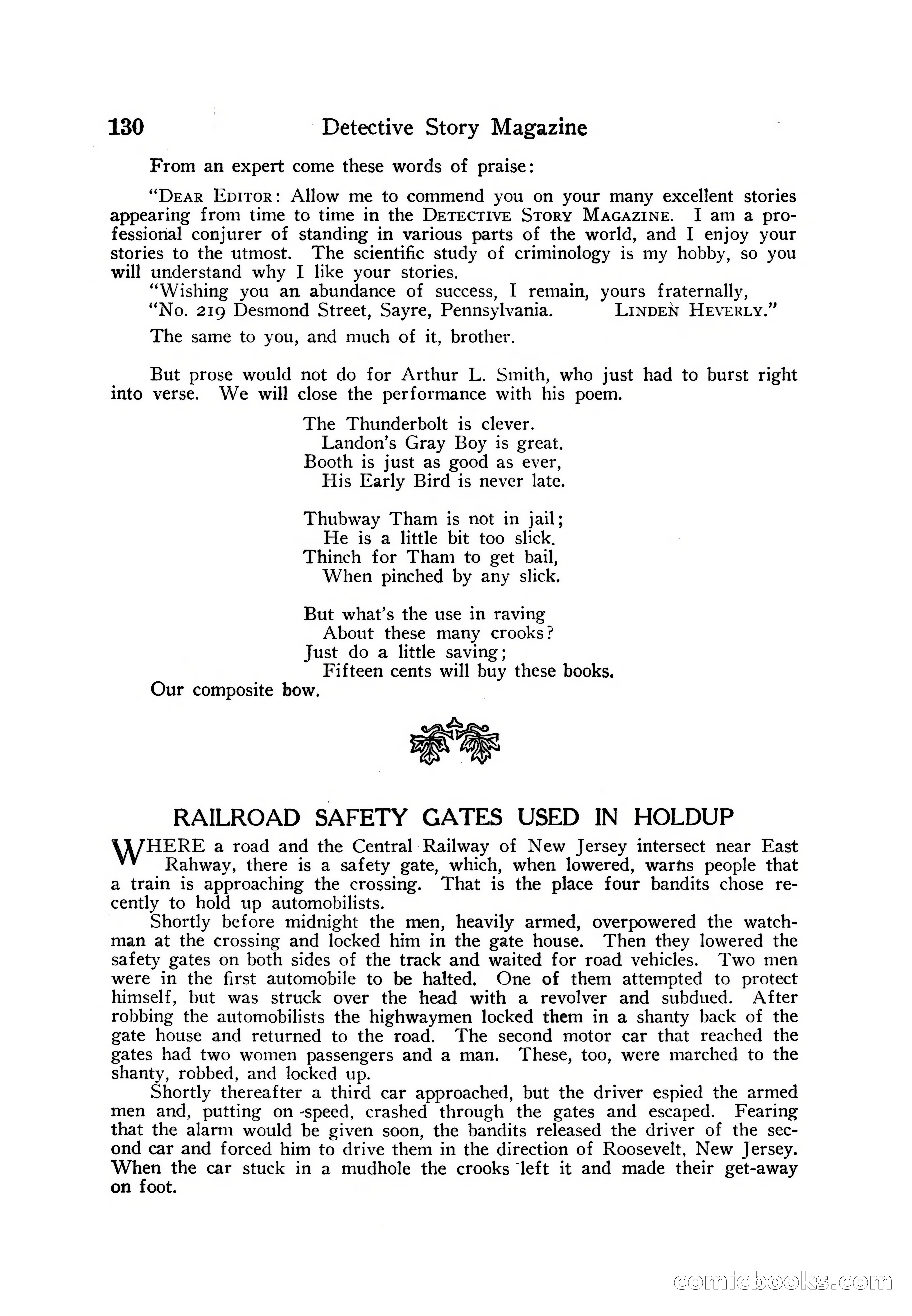 Detective Story Magazine — page 140 of 165