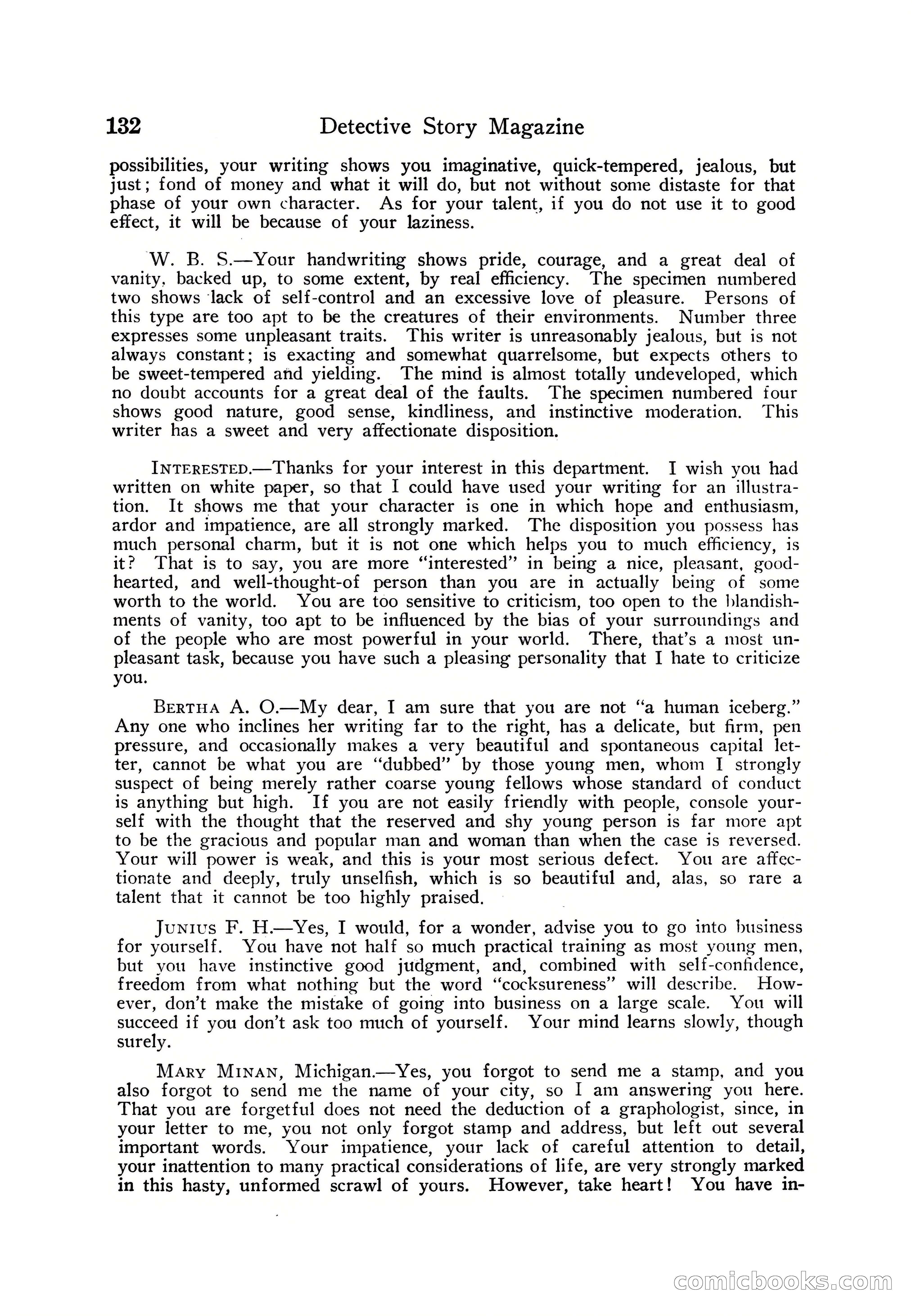 Detective Story Magazine — page 142 of 165
