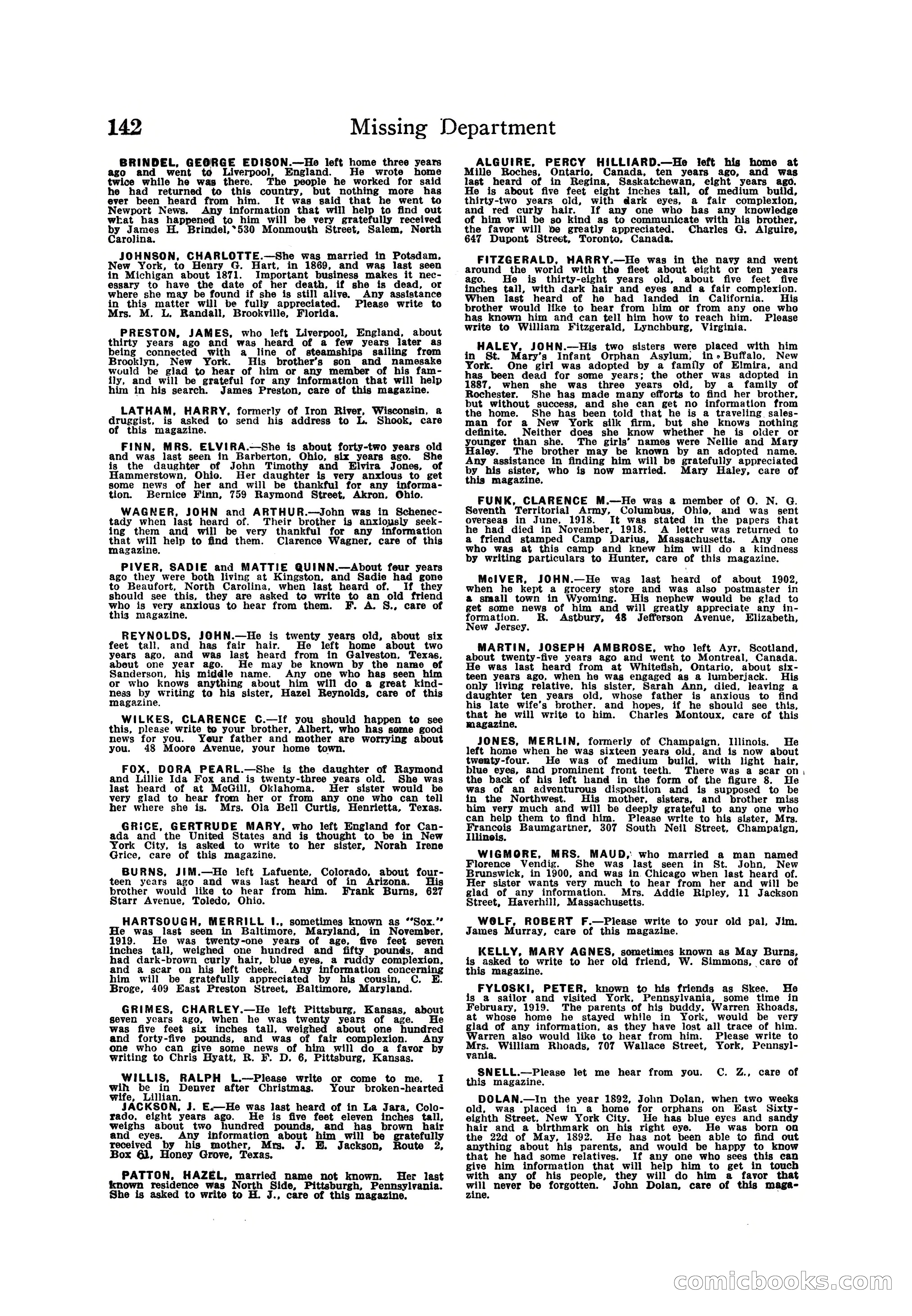 Detective Story Magazine — page 152 of 165