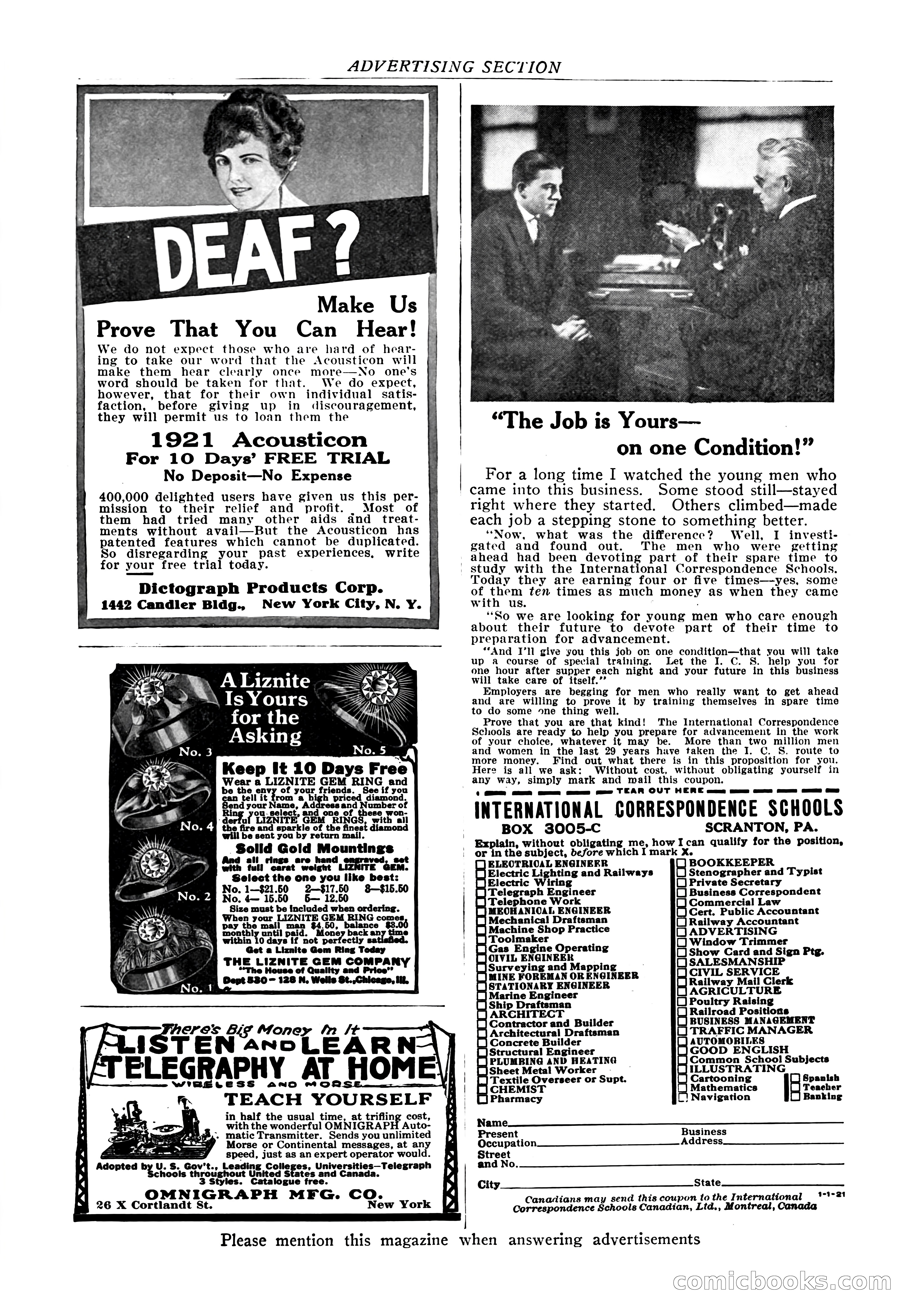 Detective Story Magazine — page 159 of 165
