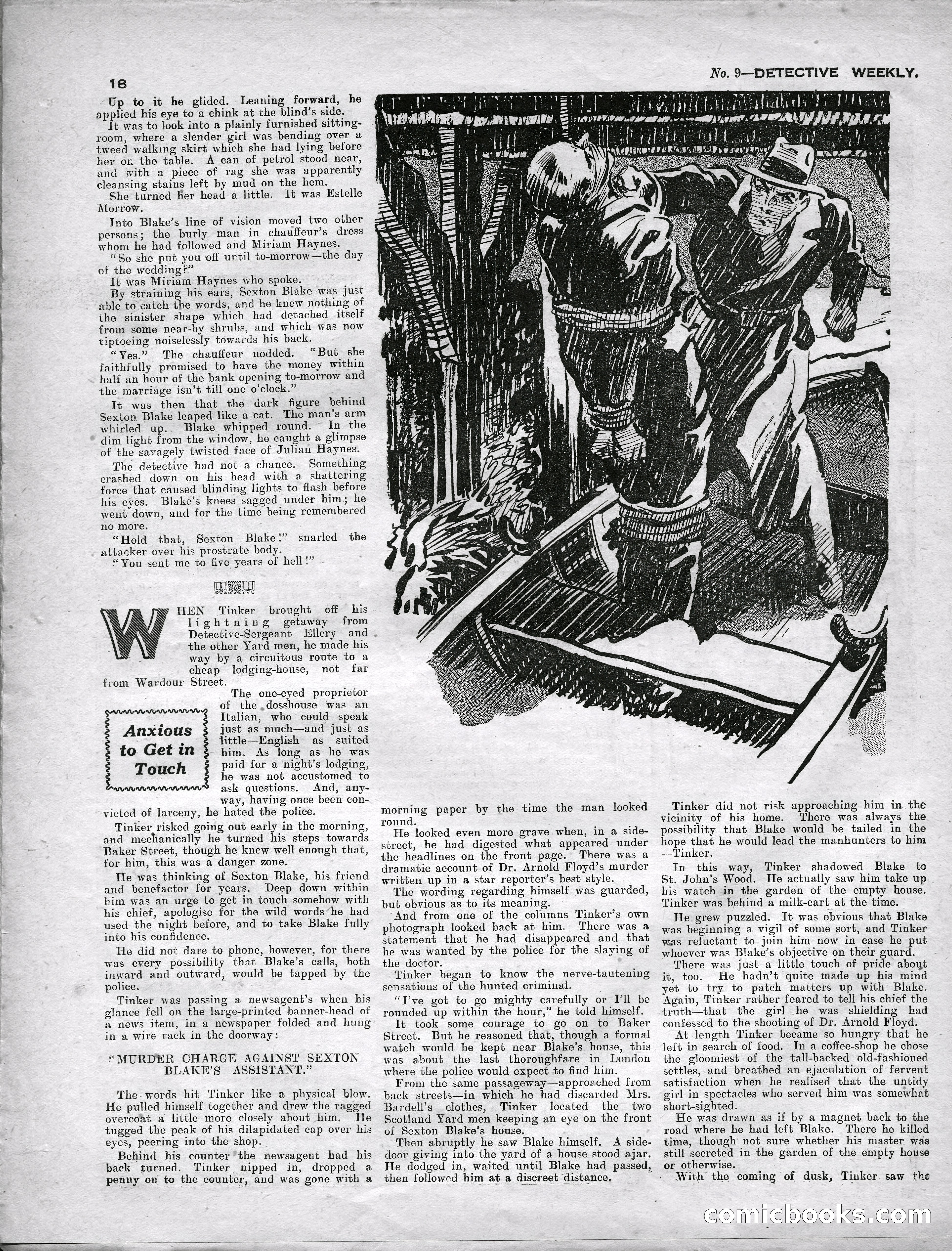 Detective Weekly No. 9 — page 18 of 24