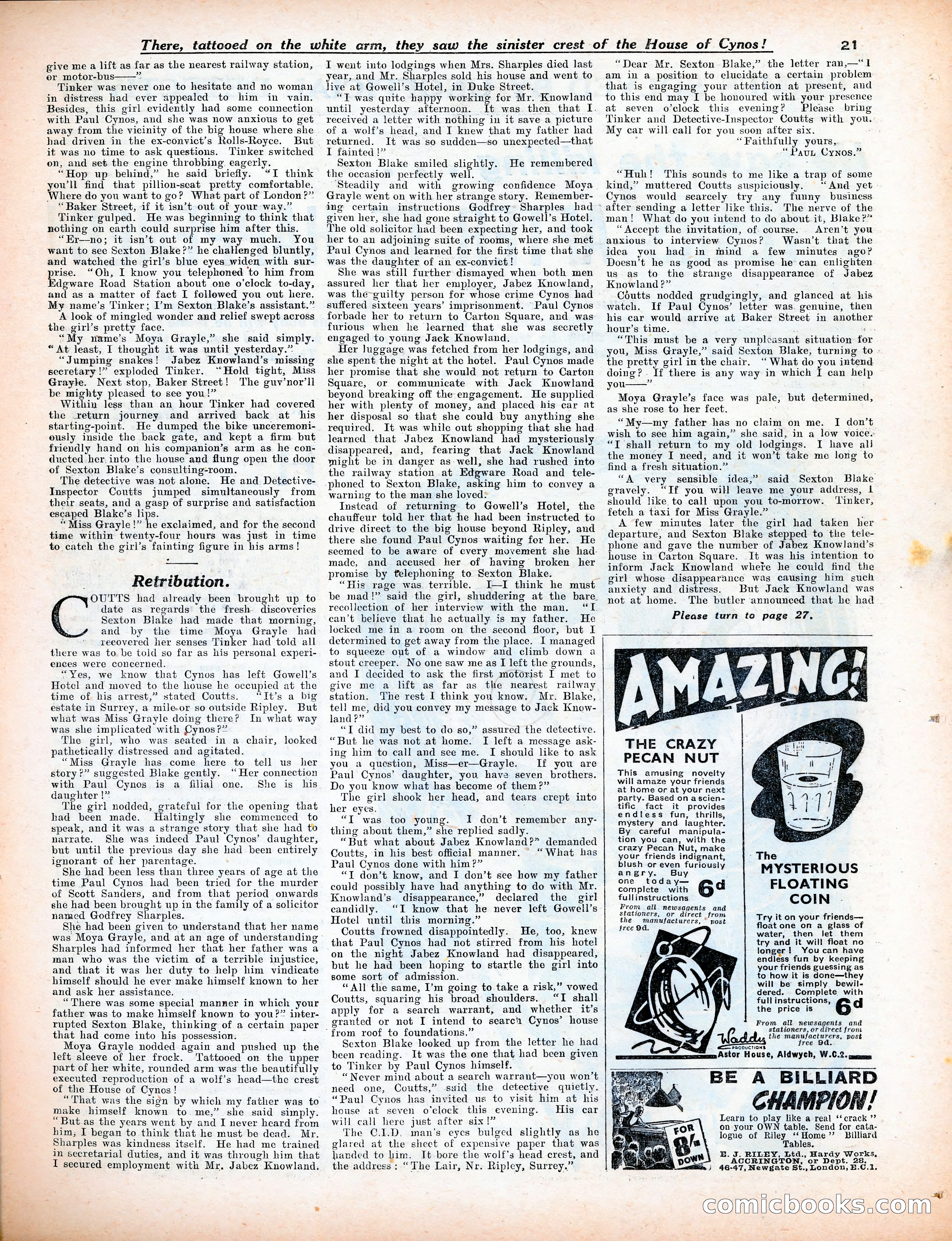Detective Weekly #310 — page 21 of 28
