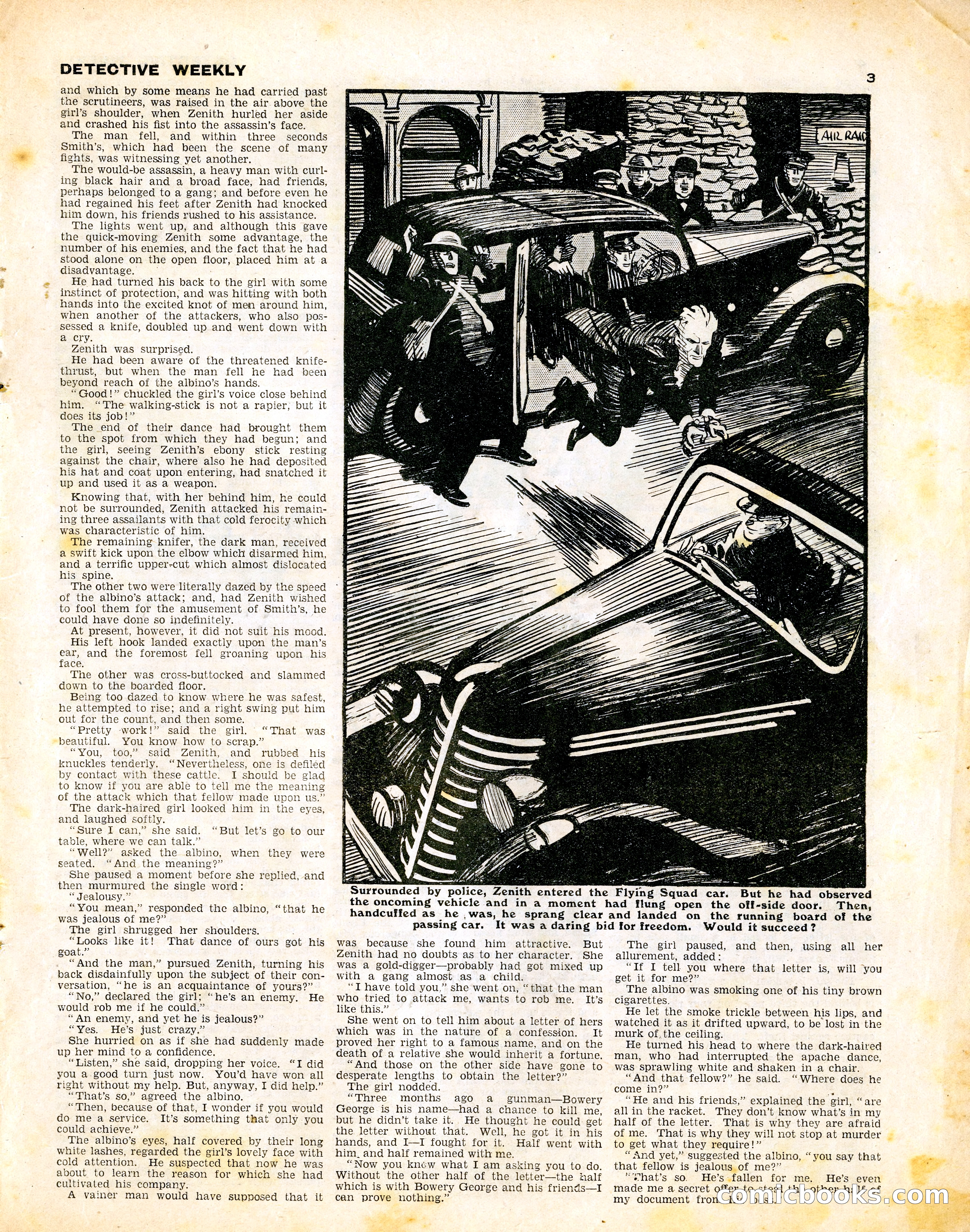 Detective Weekly #372 — page 3 of 20