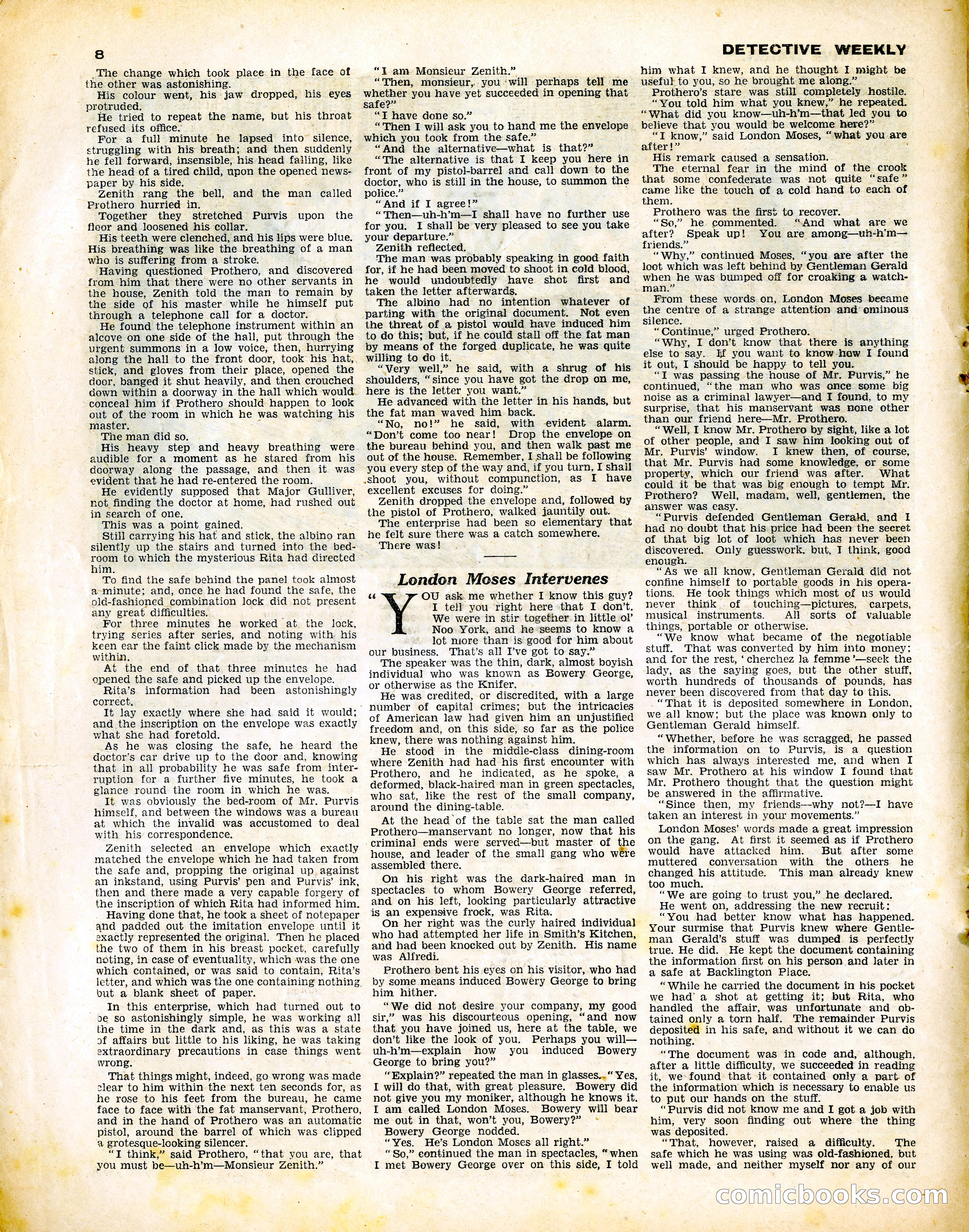 Detective Weekly #372 — page 8 of 20