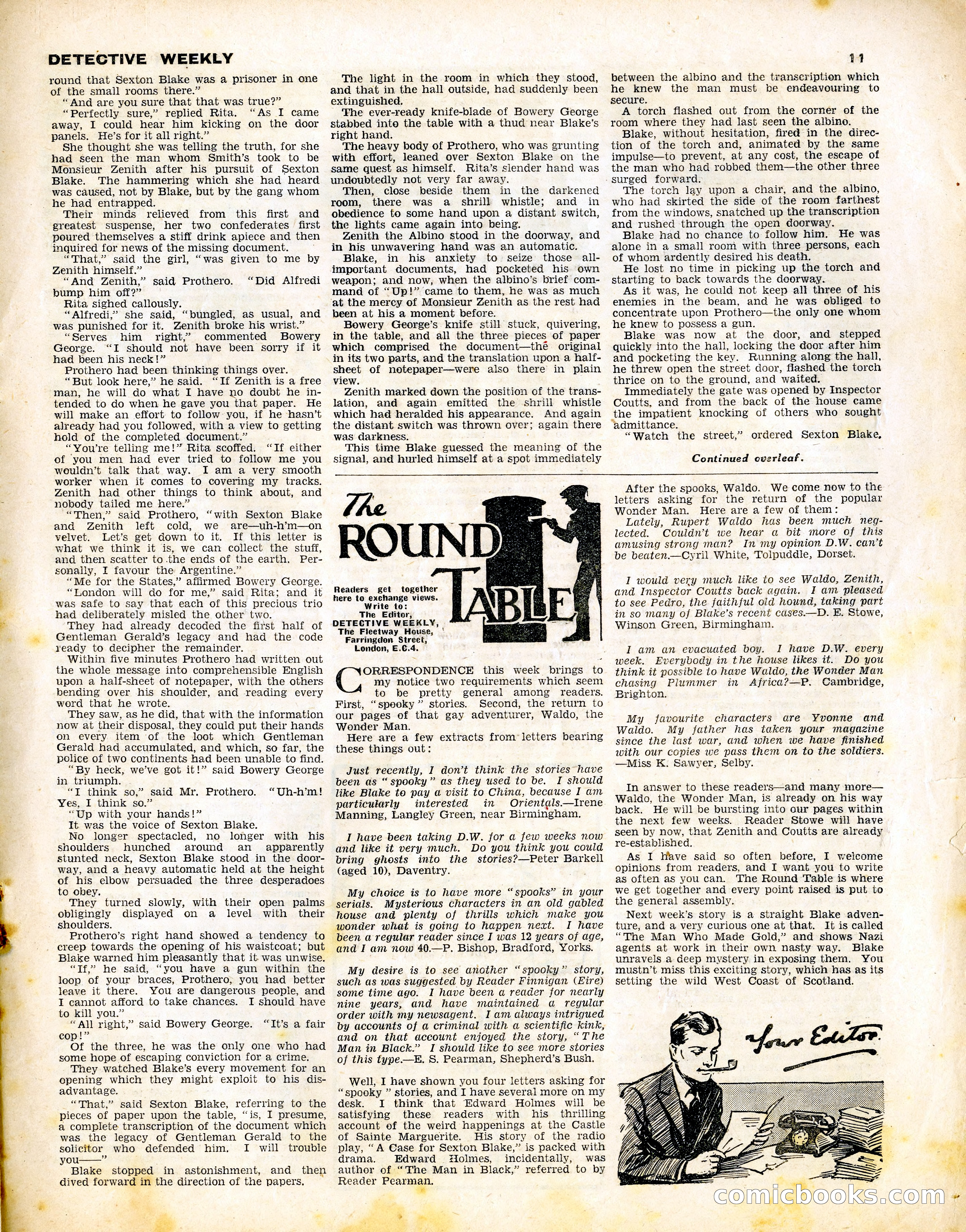 Detective Weekly #372 — page 11 of 20