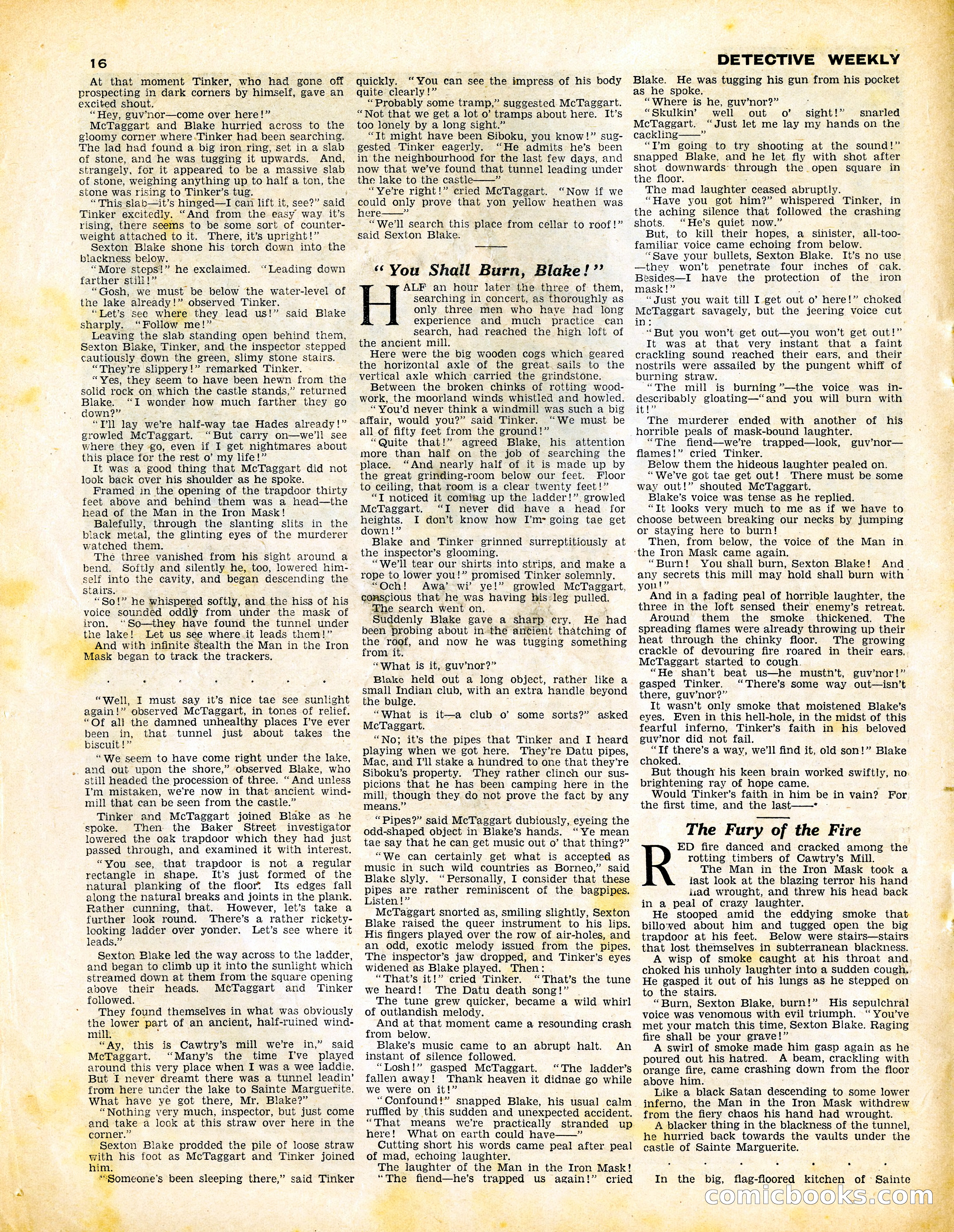 Detective Weekly #372 — page 16 of 20