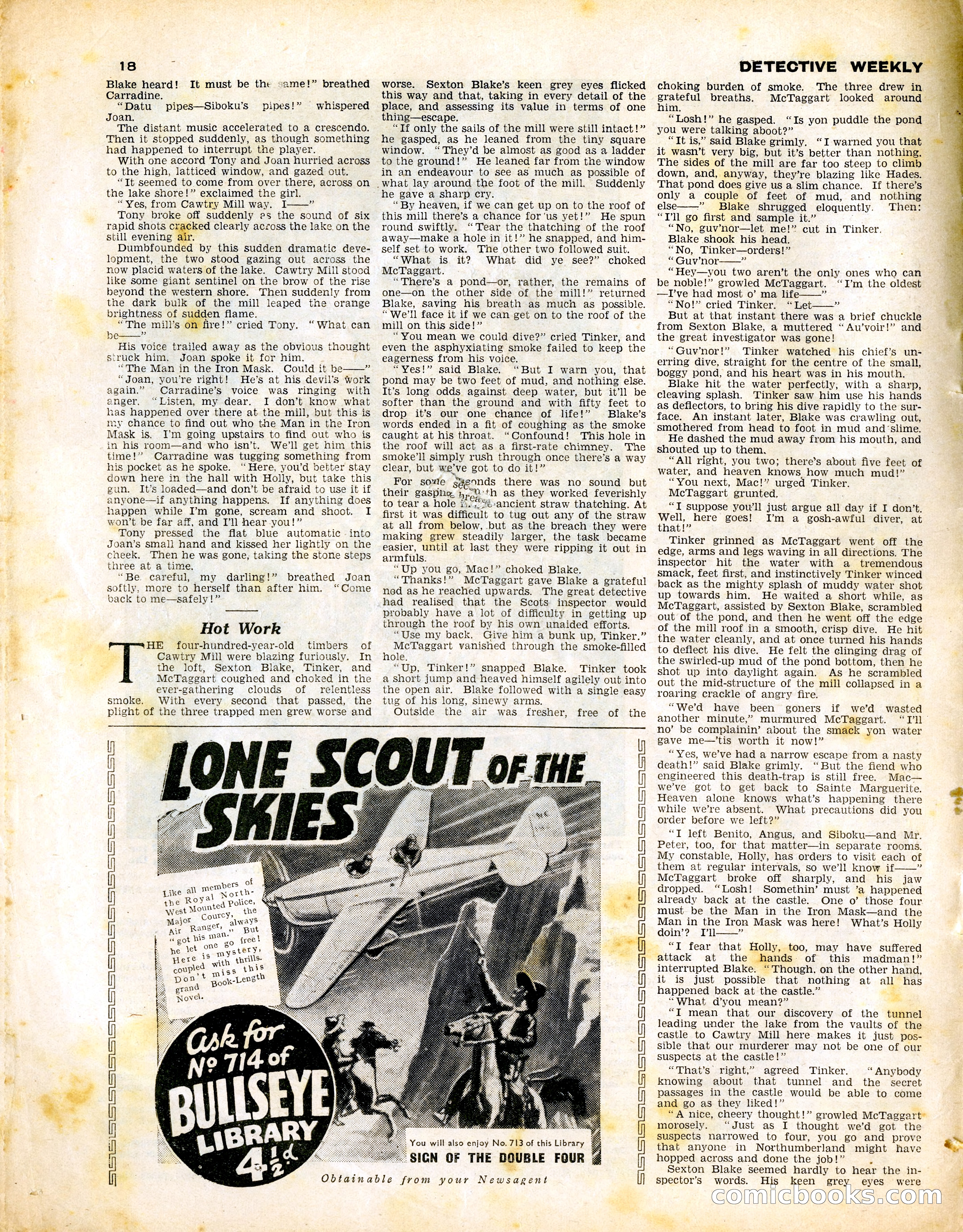 Detective Weekly #372 — page 18 of 20