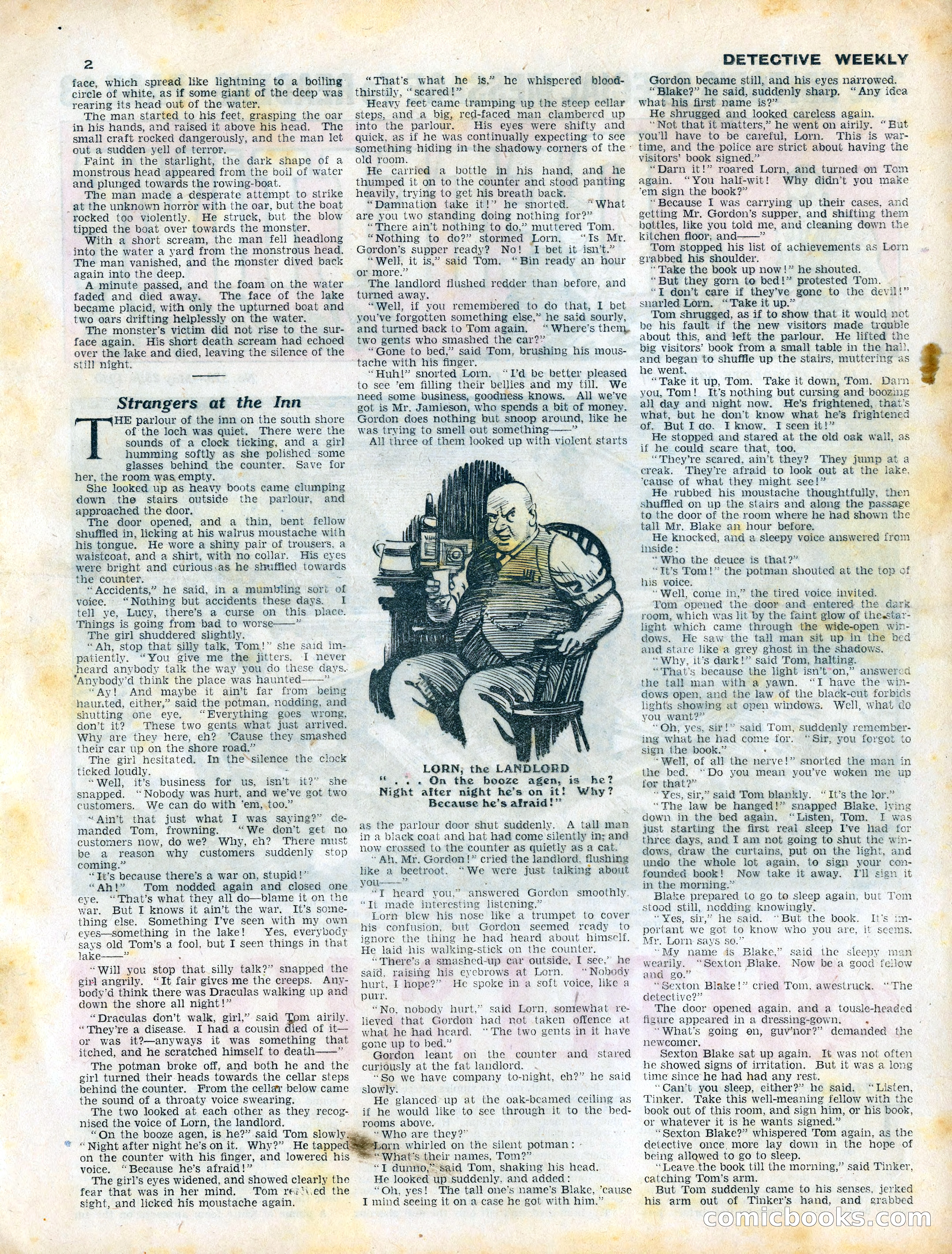 Detective Weekly #379 — page 2 of 16