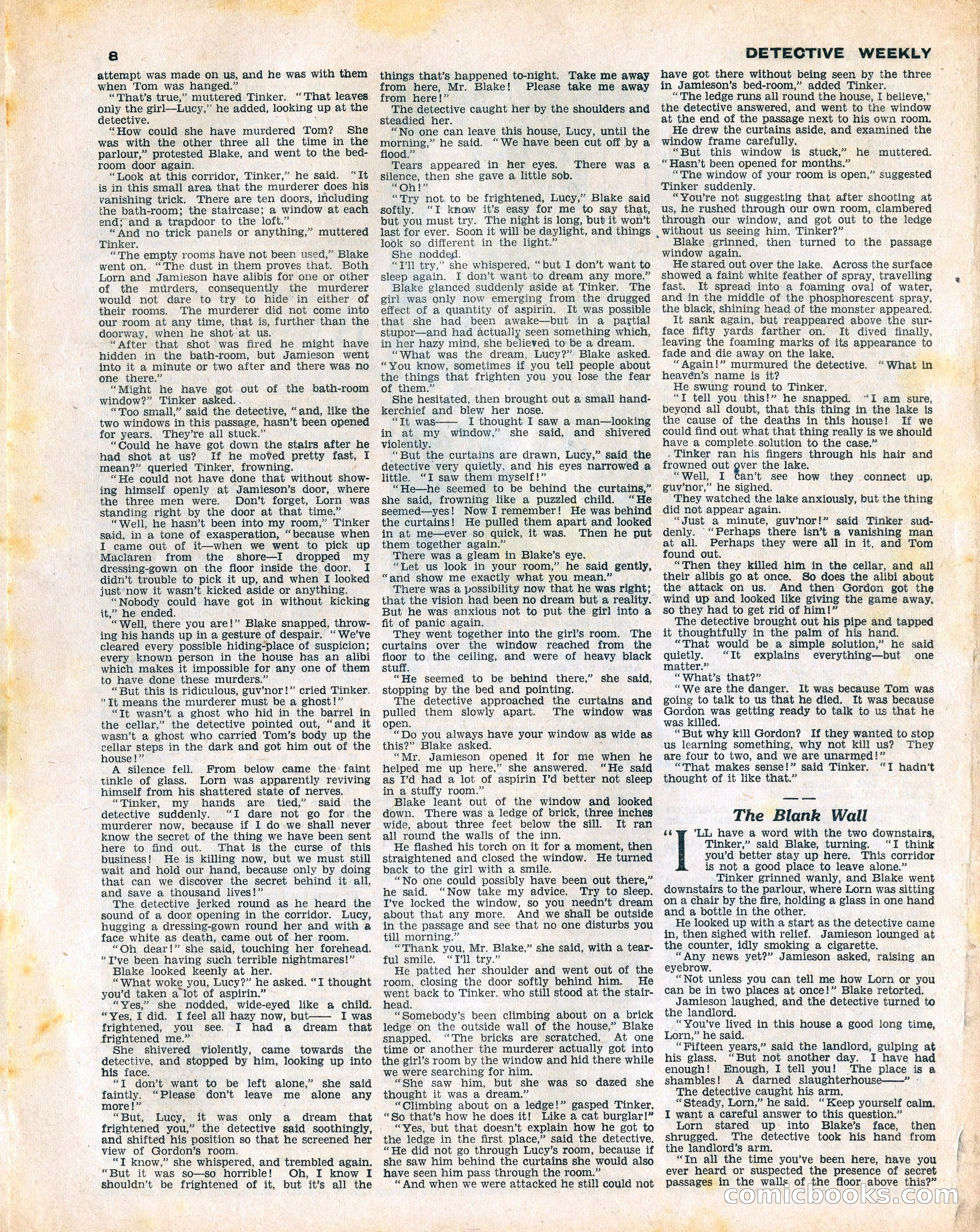 Detective Weekly #379 — page 8 of 16
