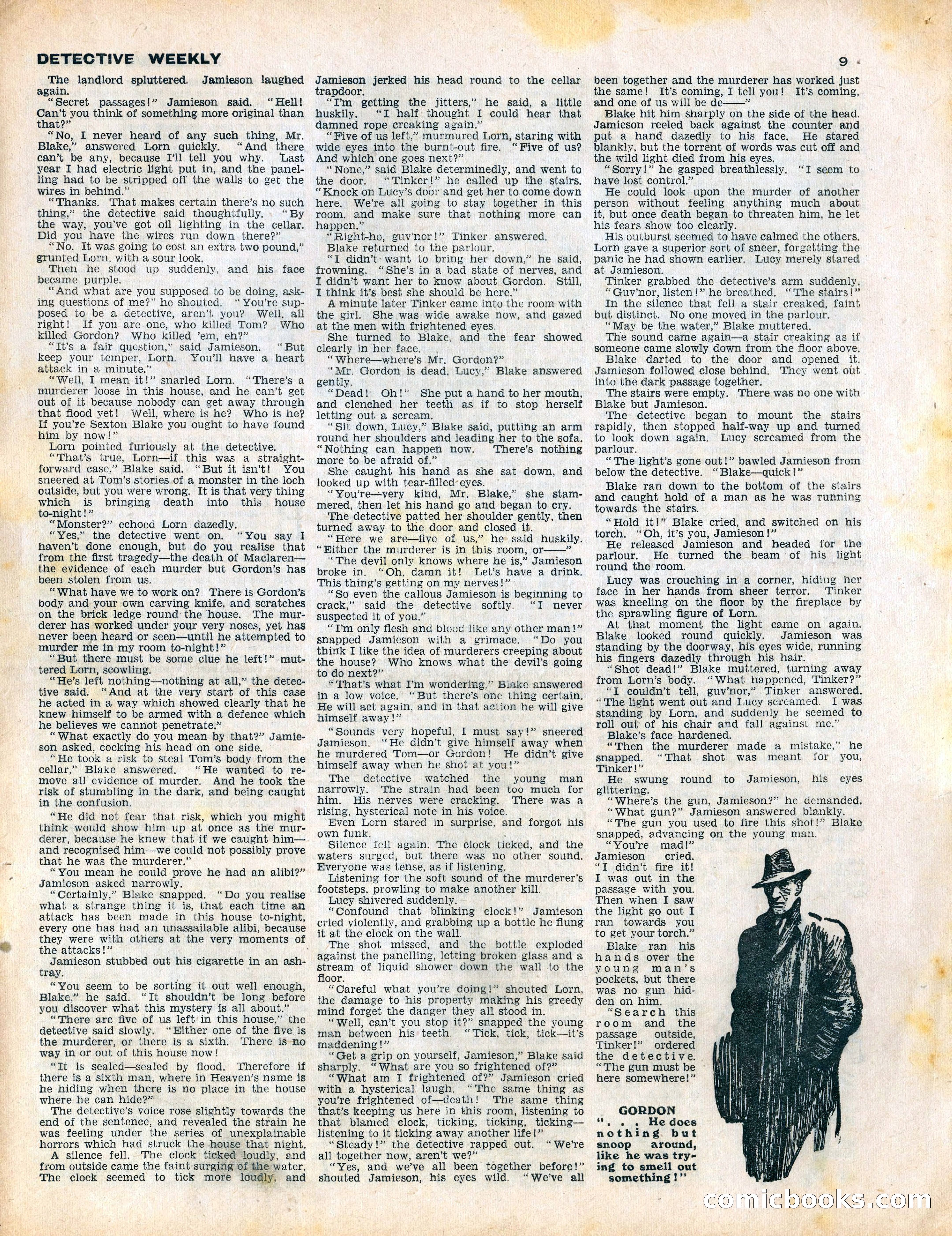 Detective Weekly #379 — page 9 of 16