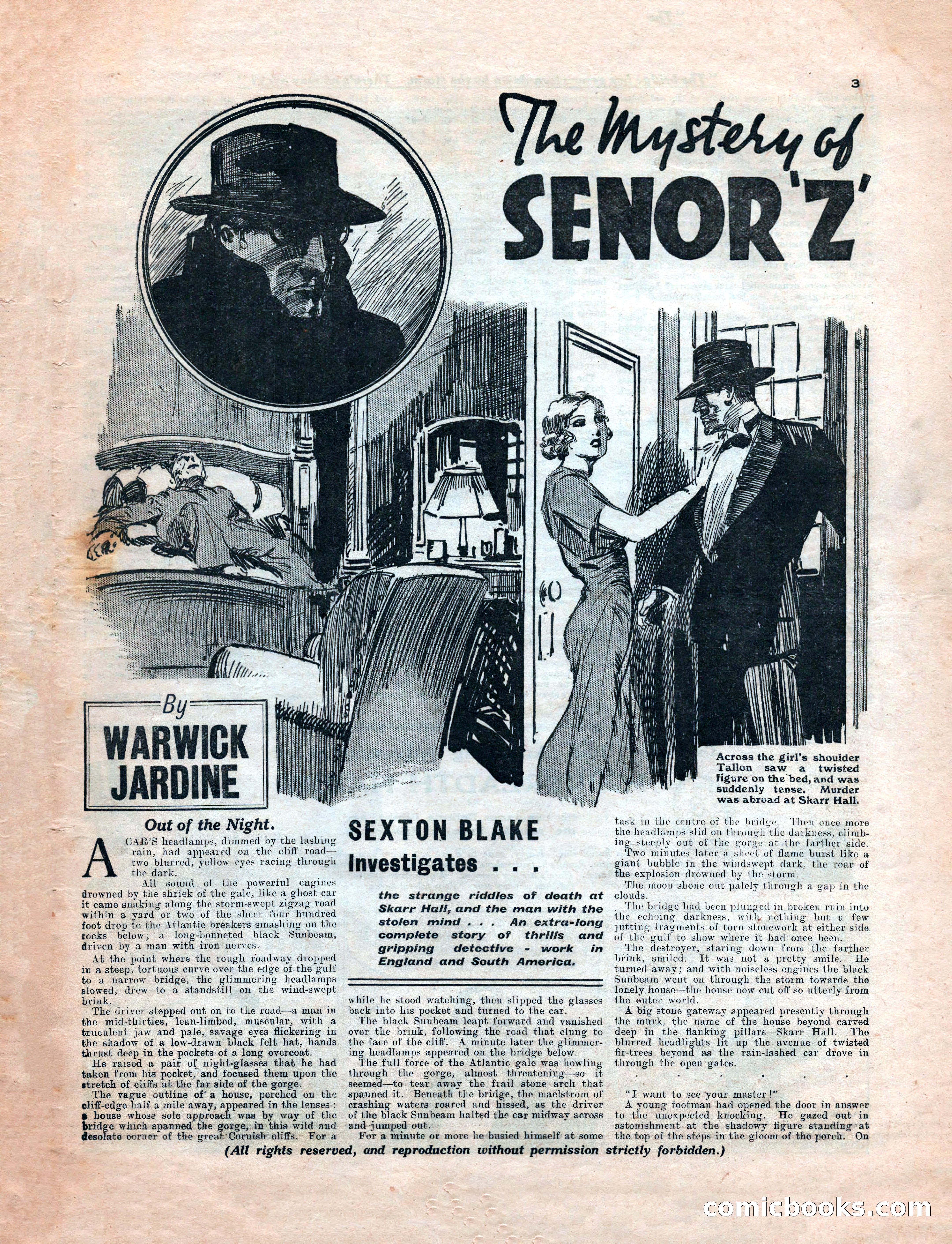 Detective Weekly No. 251 — page 3 of 24