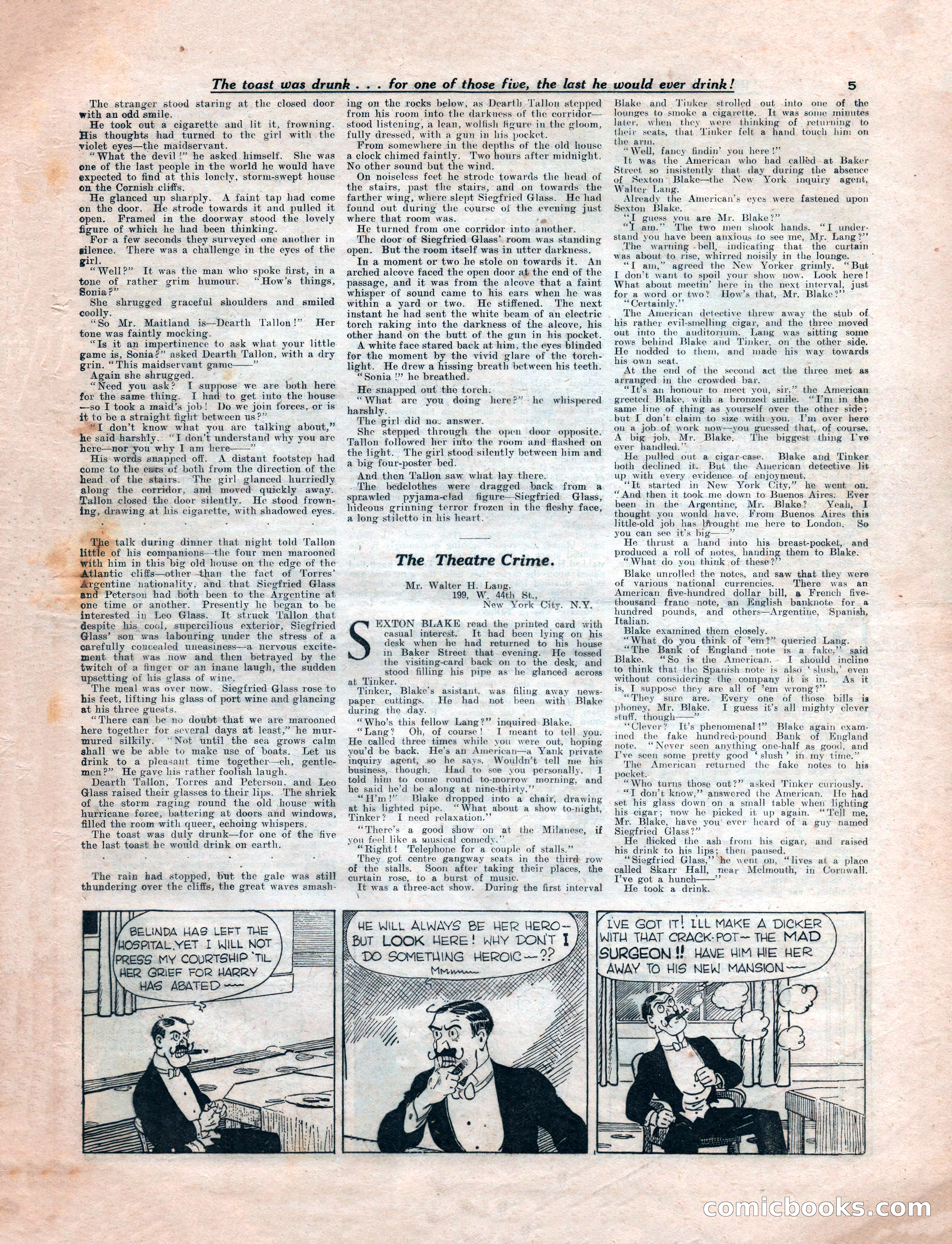 Detective Weekly No. 251 — page 5 of 24