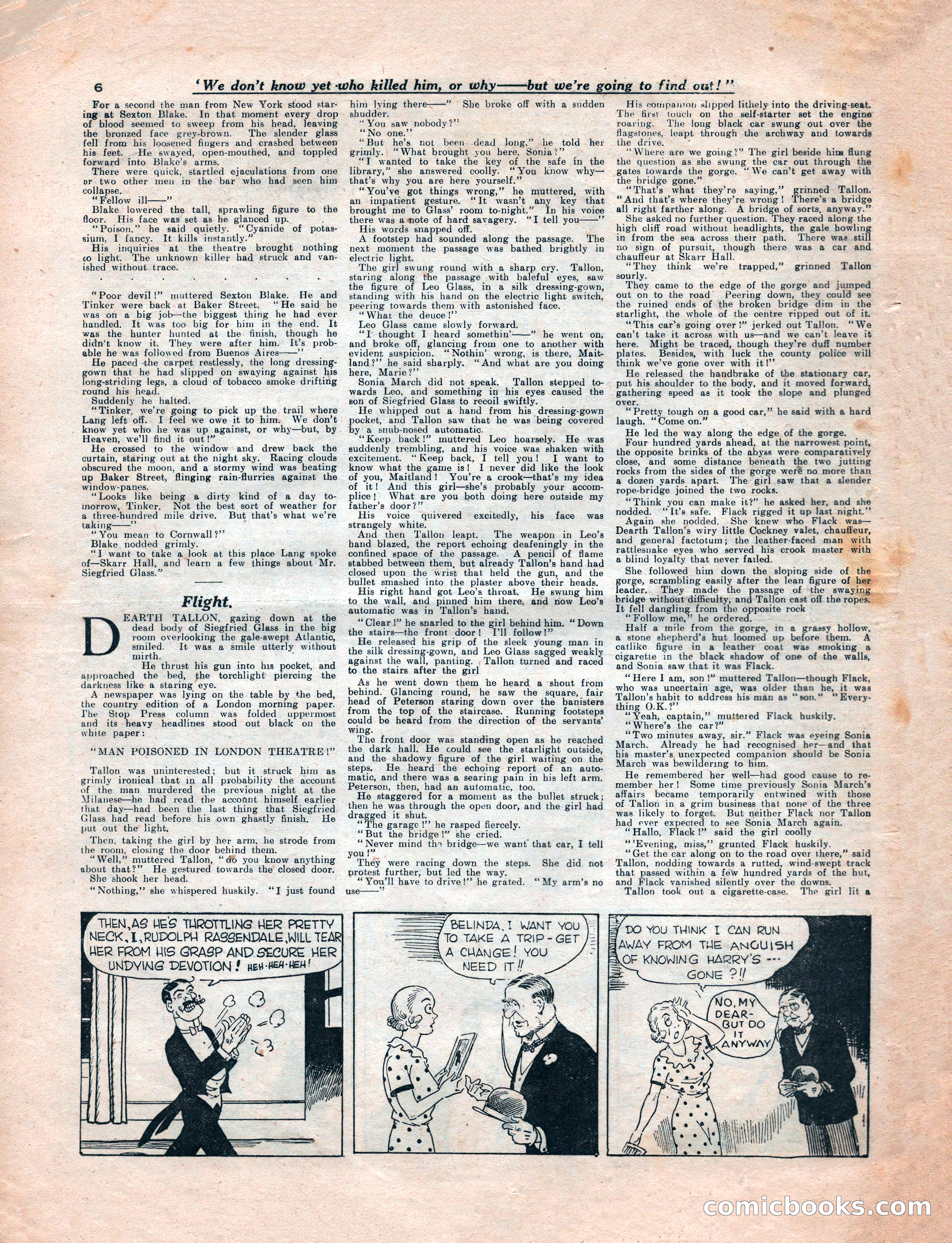 Detective Weekly No. 251 — page 6 of 24