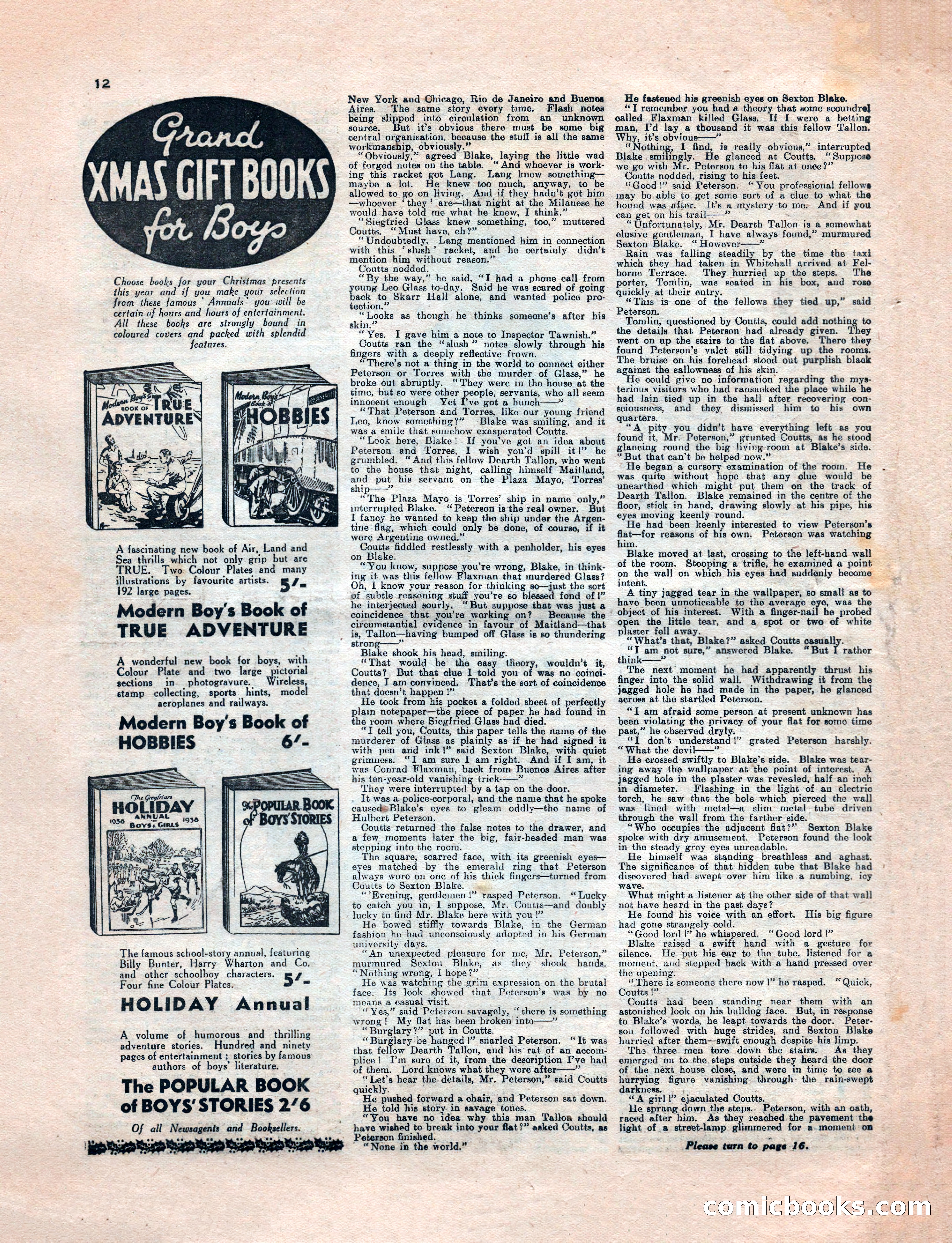 Detective Weekly No. 251 — page 12 of 24
