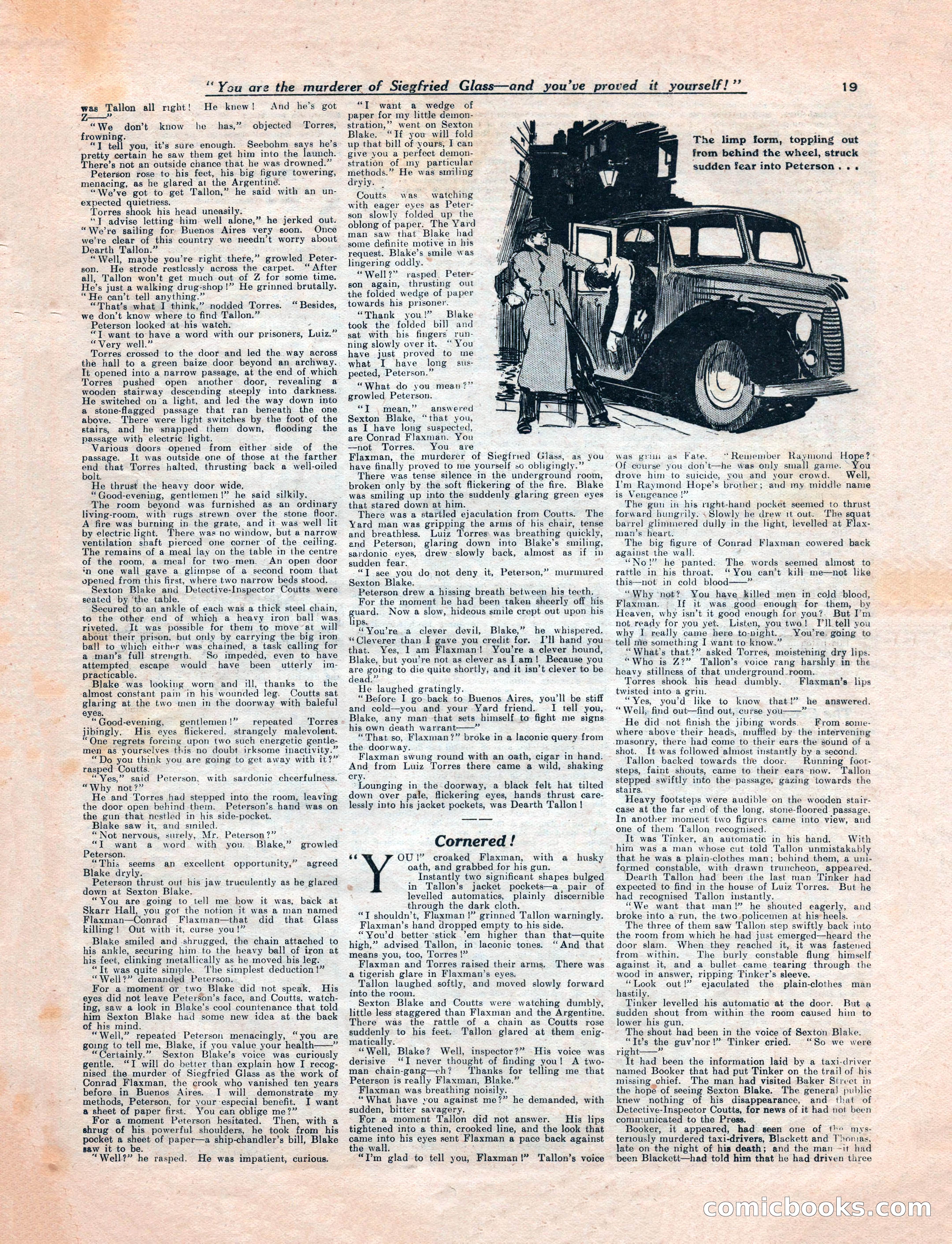 Detective Weekly No. 251 — page 19 of 24