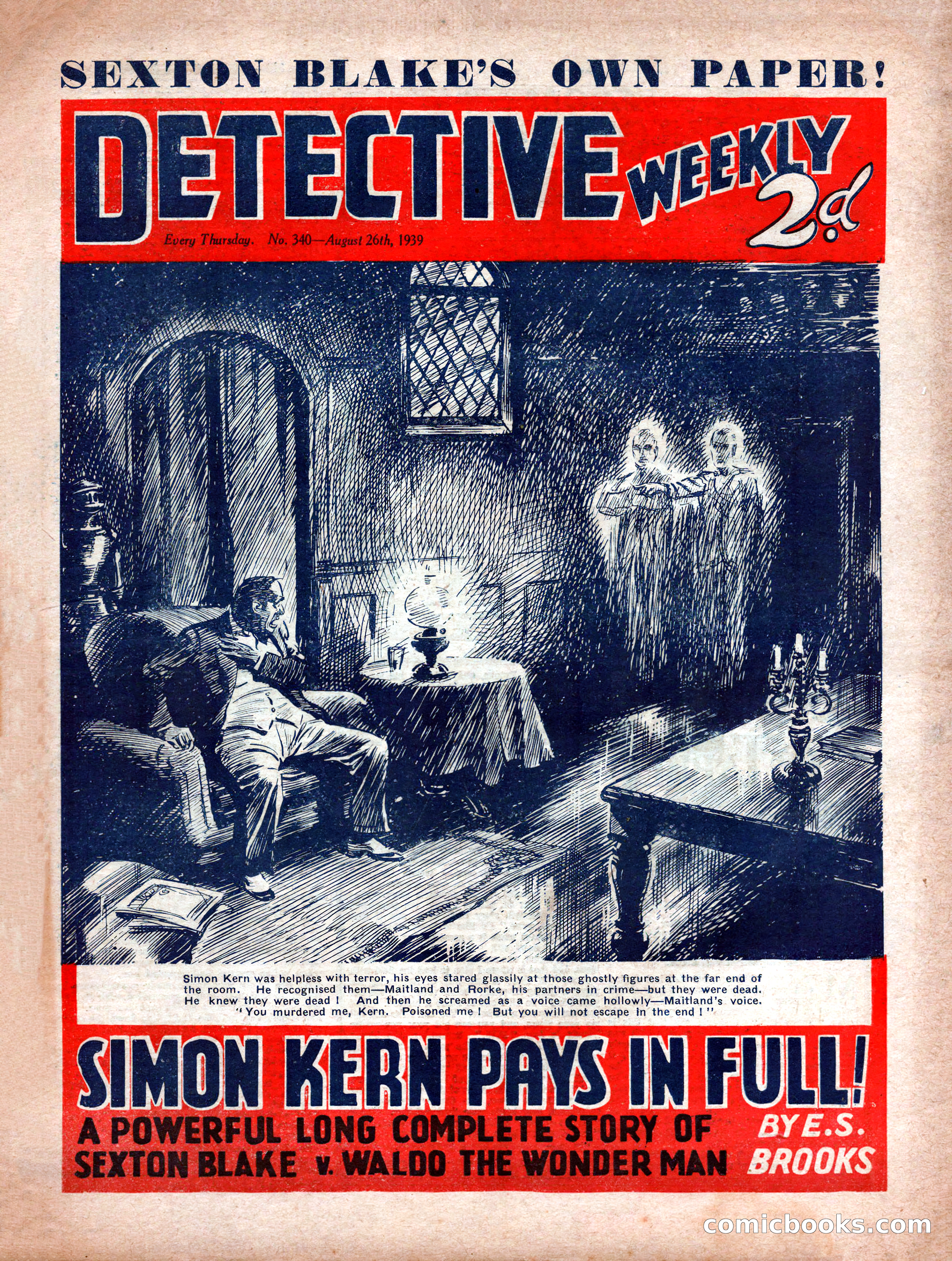 Detective Weekly No. 340 — page 1 of 24