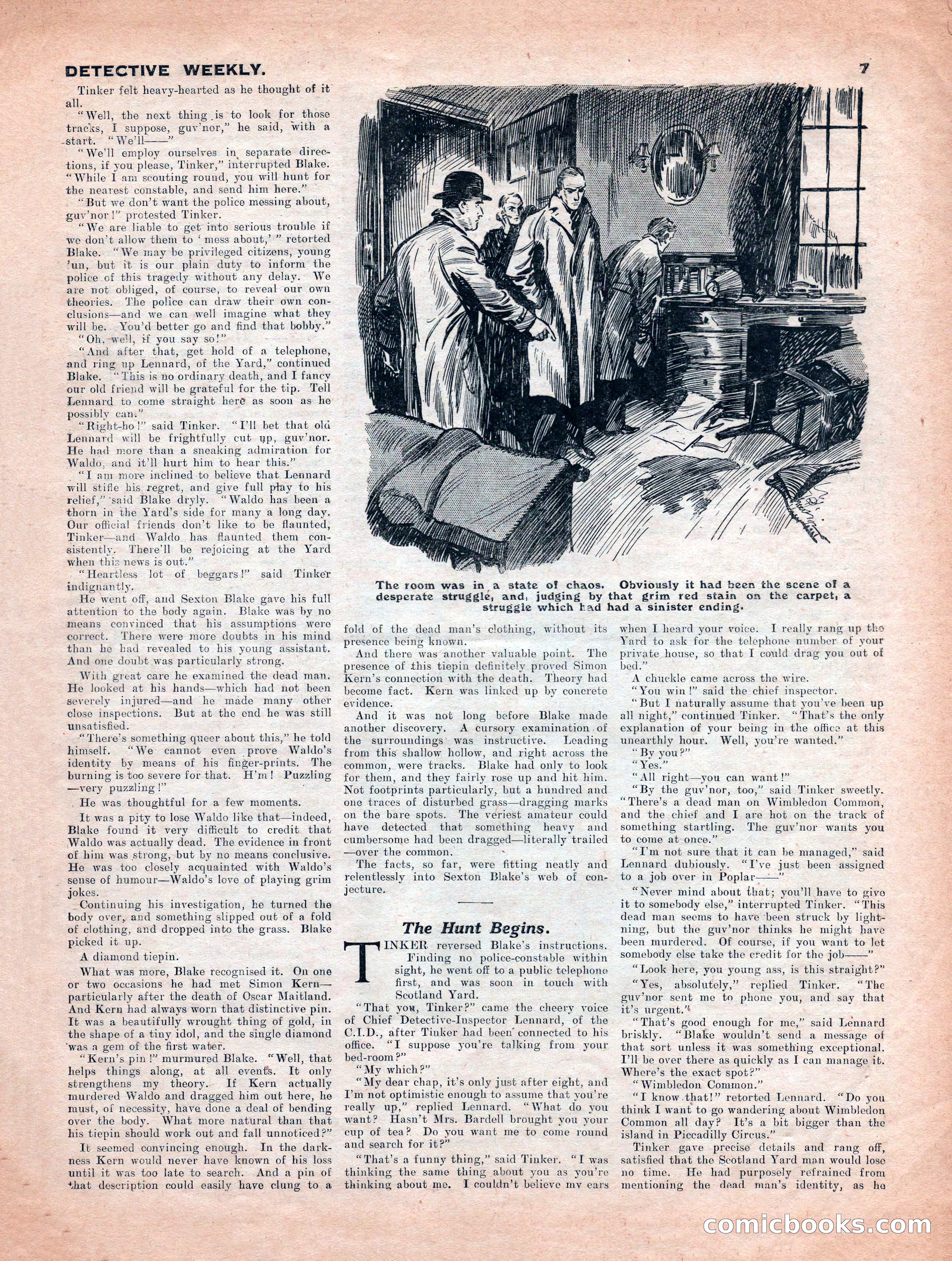 Detective Weekly No. 340 — page 7 of 24