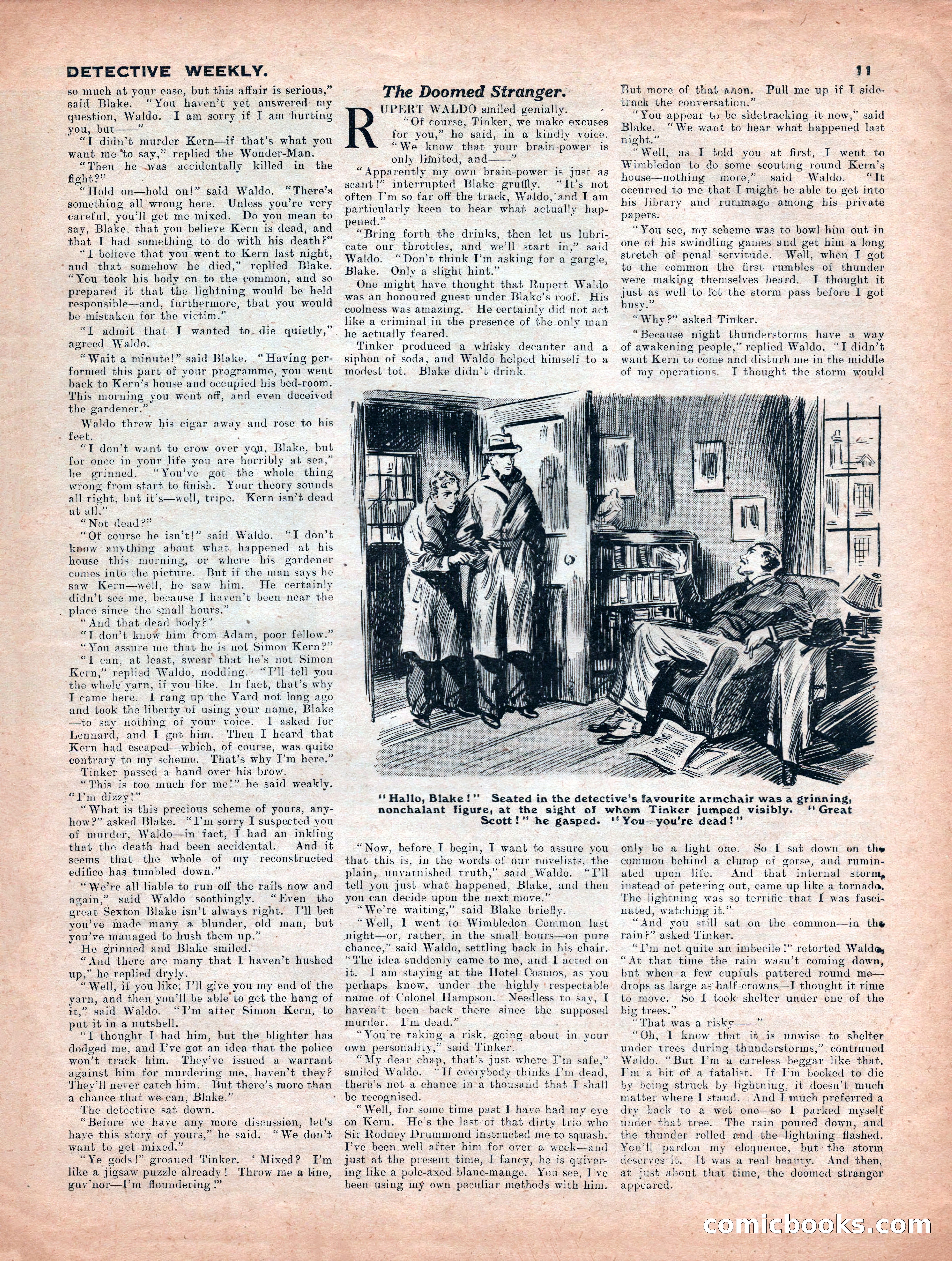 Detective Weekly No. 340 — page 11 of 24