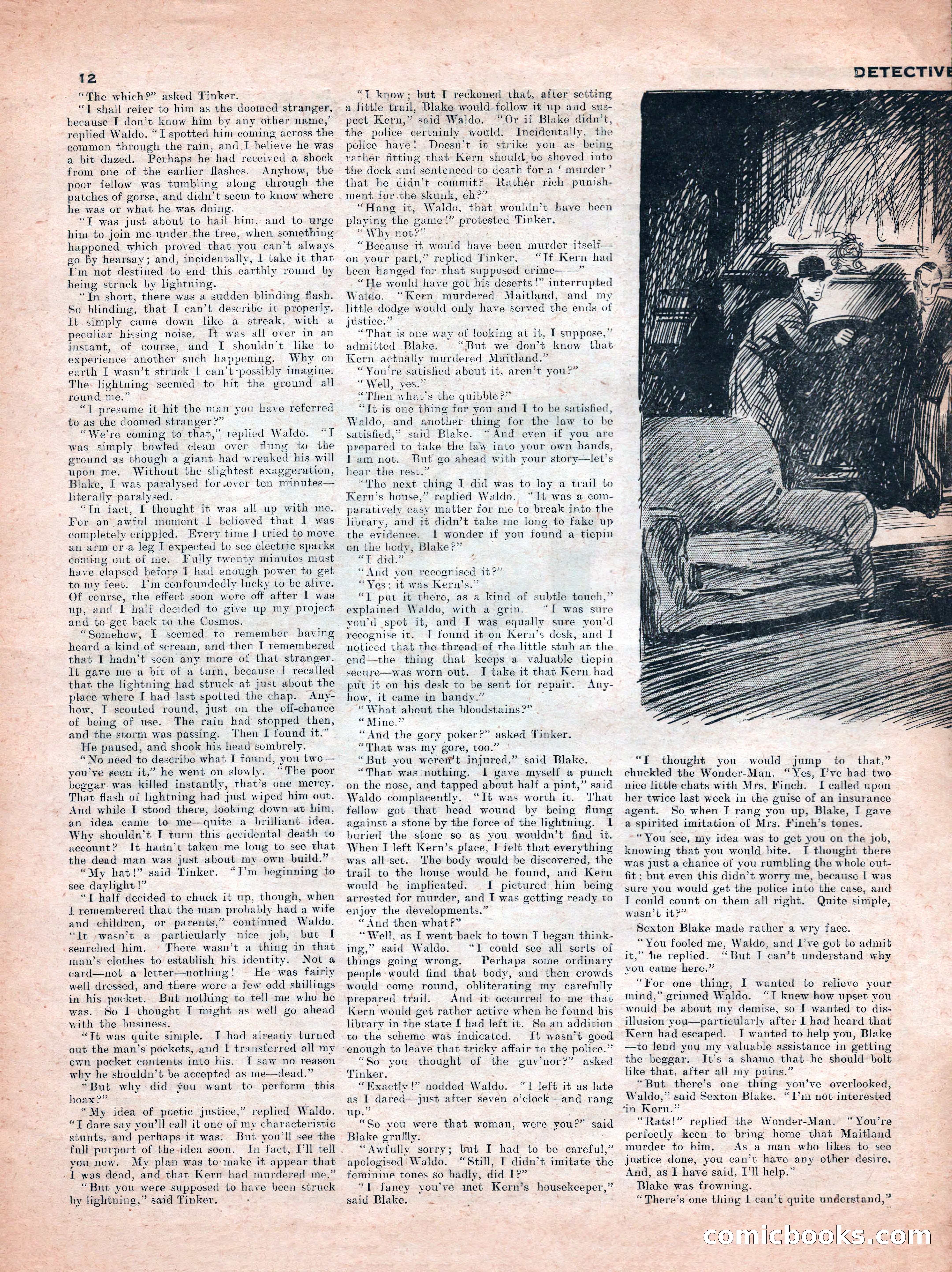 Detective Weekly No. 340 — page 12 of 24