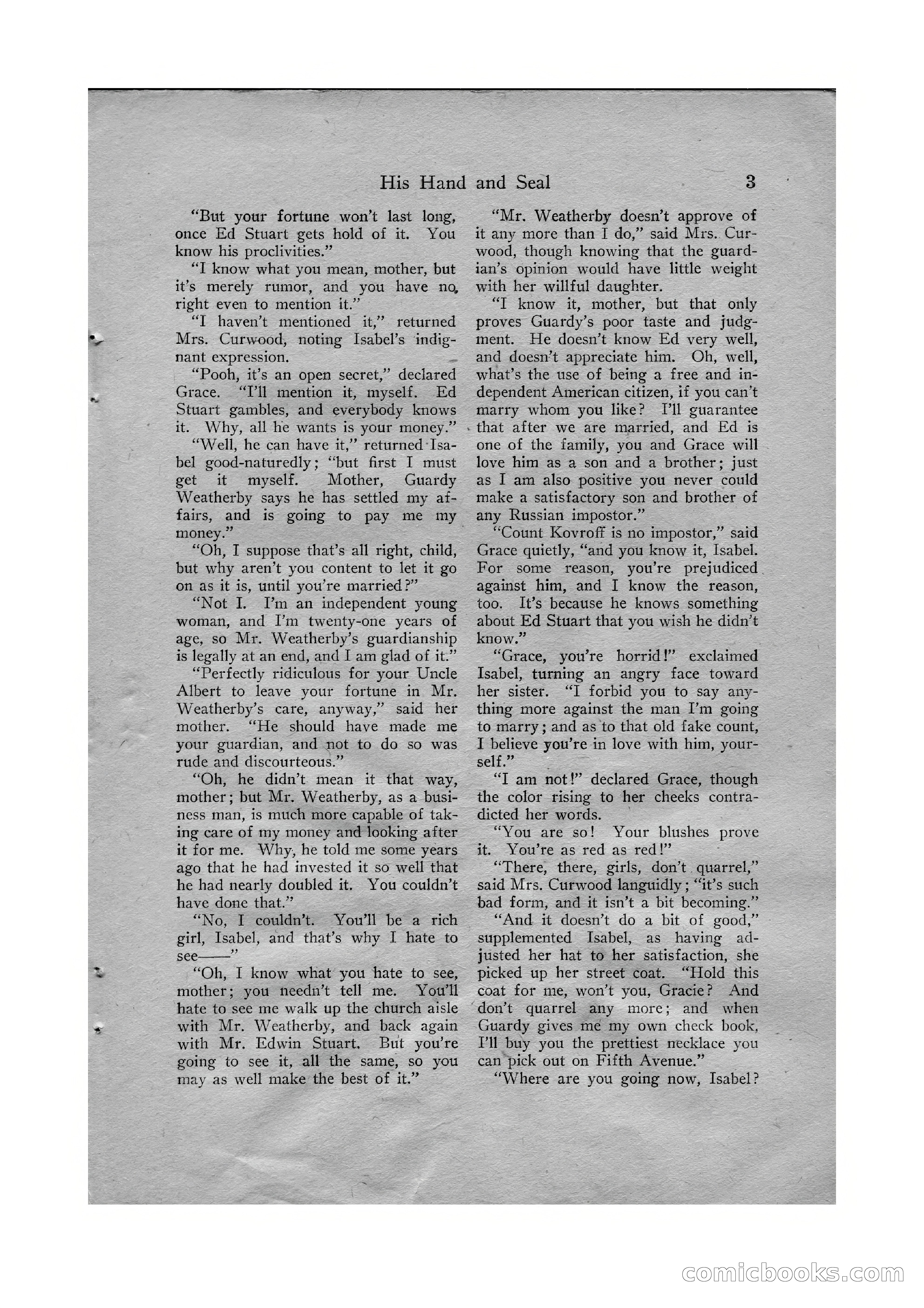 Detective Story Magazine, Vol. VI, No. 1 — page 5 of 132