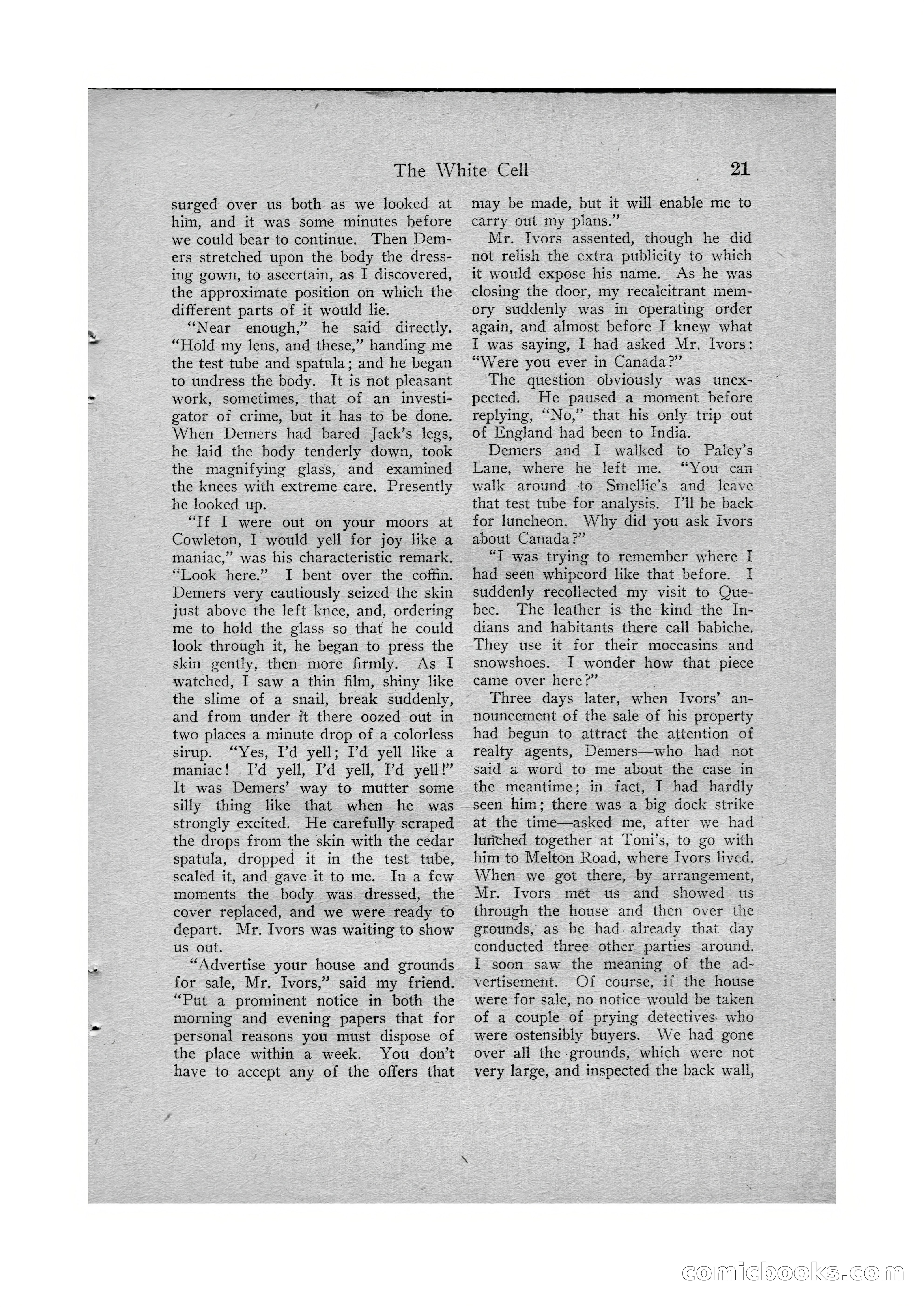 Detective Story Magazine, Vol. VI, No. 1 — page 23 of 132